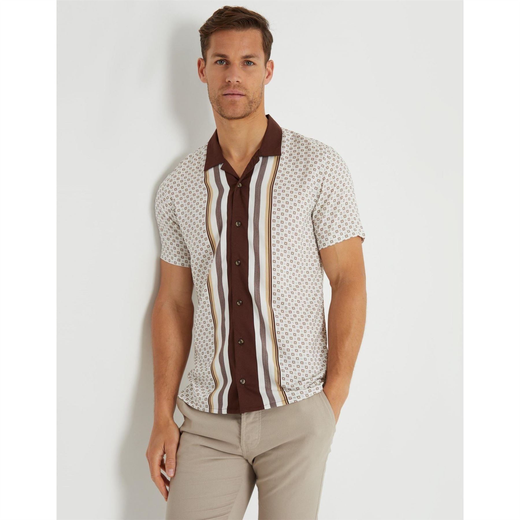 Threadbare Regular Fit Short Sleeve Shirt