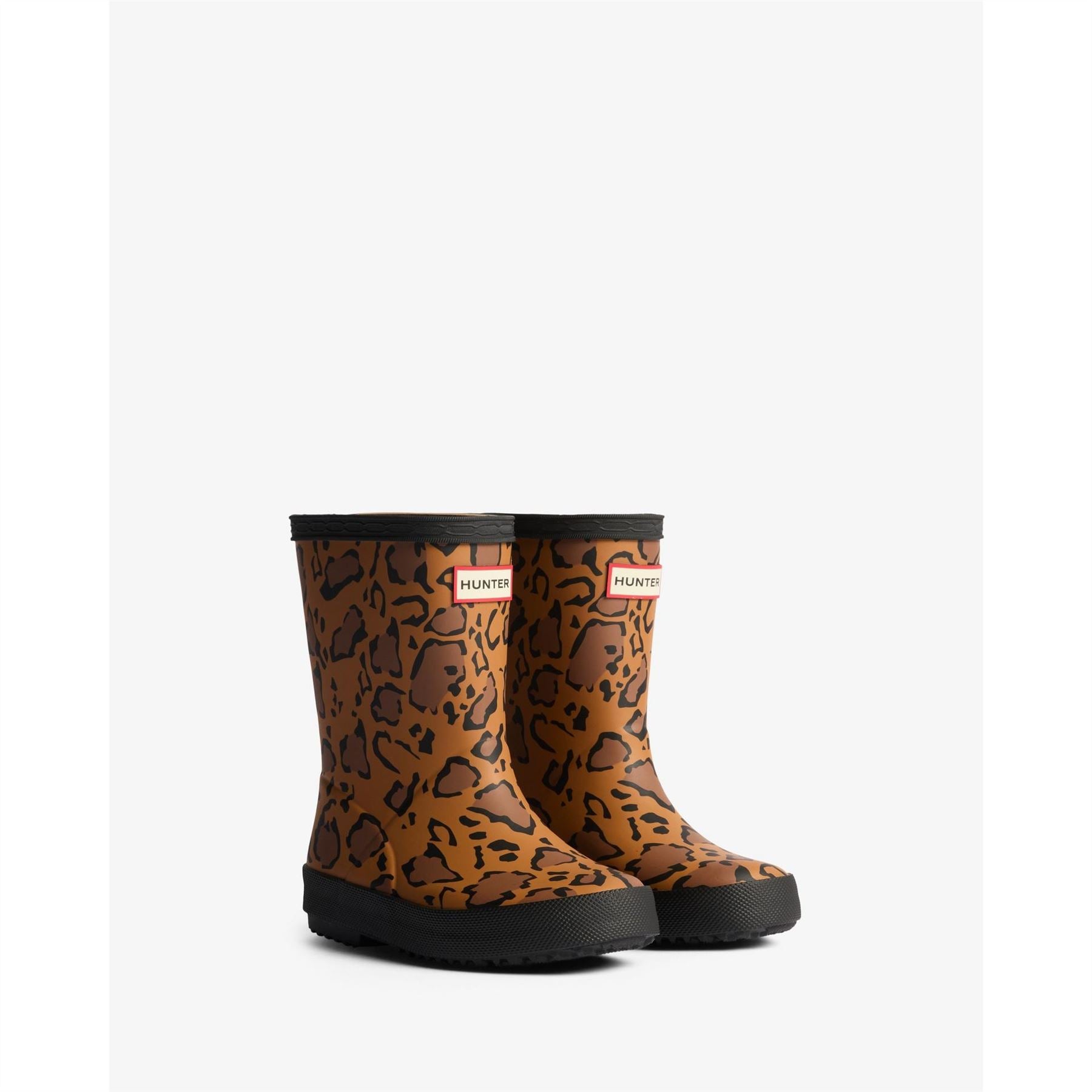Hunter Leopard Patterned Rain Boots