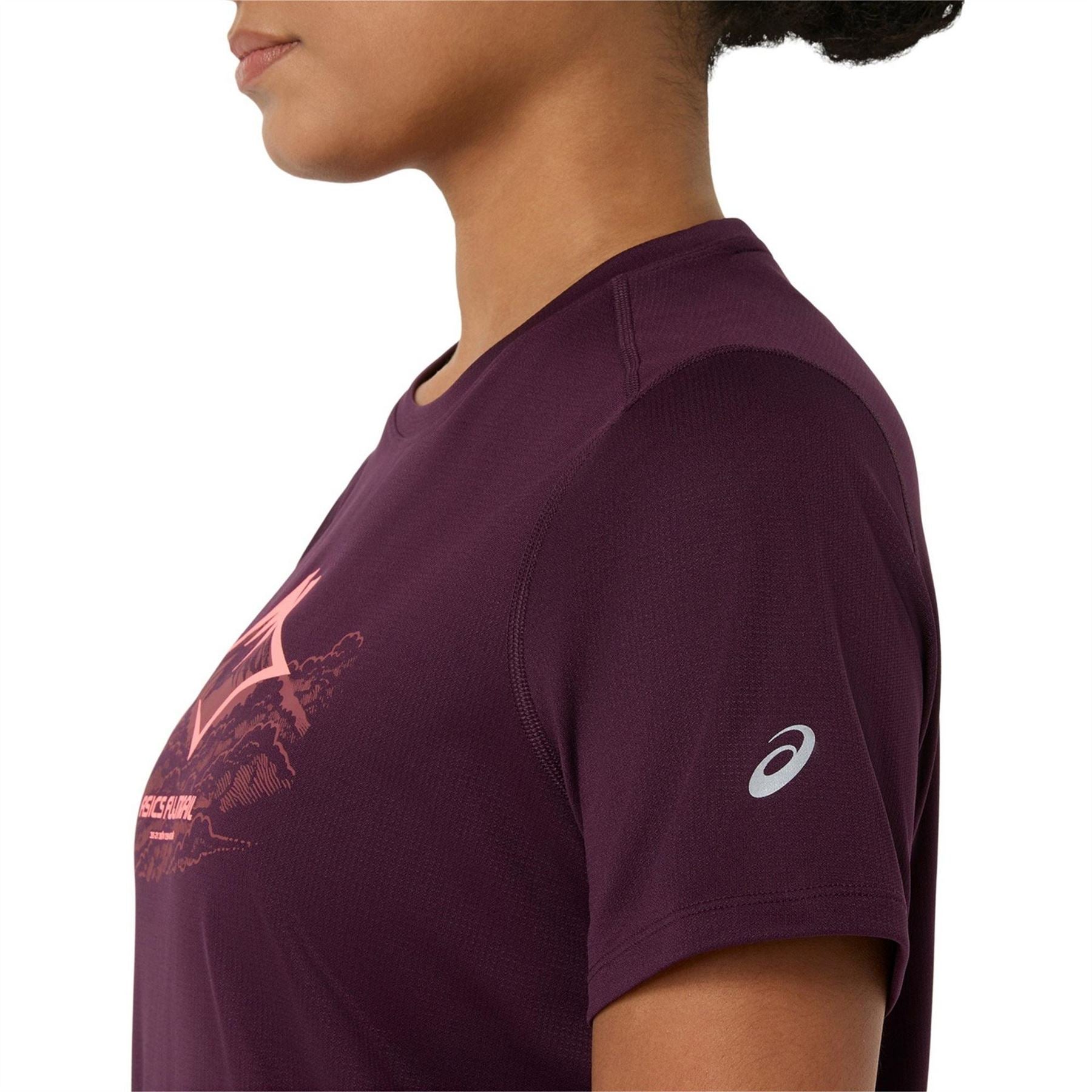 Asics Fuji Logo Short Sleeve Running T-Shirt
