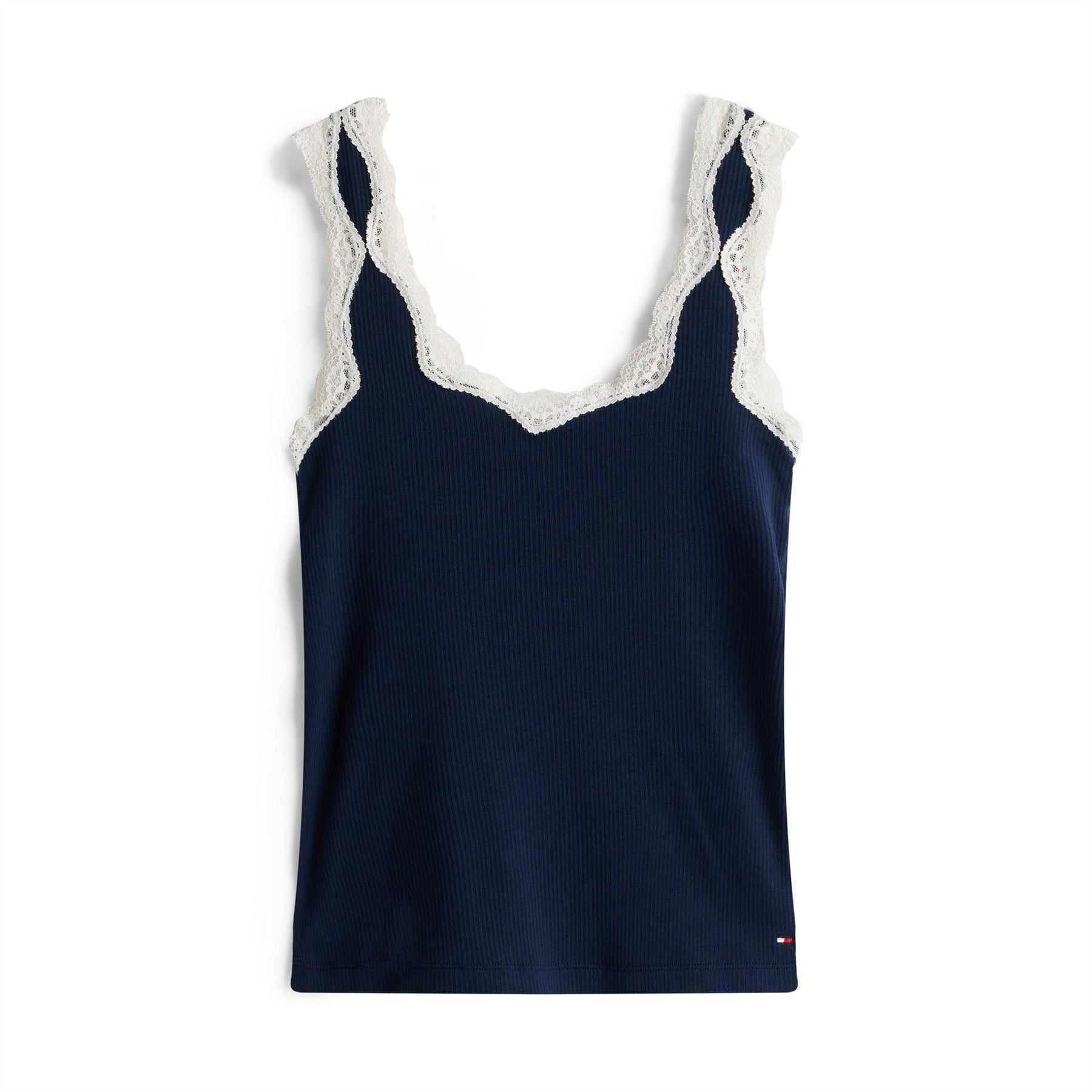 Tommy Hilfiger Lace Square Neck Cami Pyjama Set