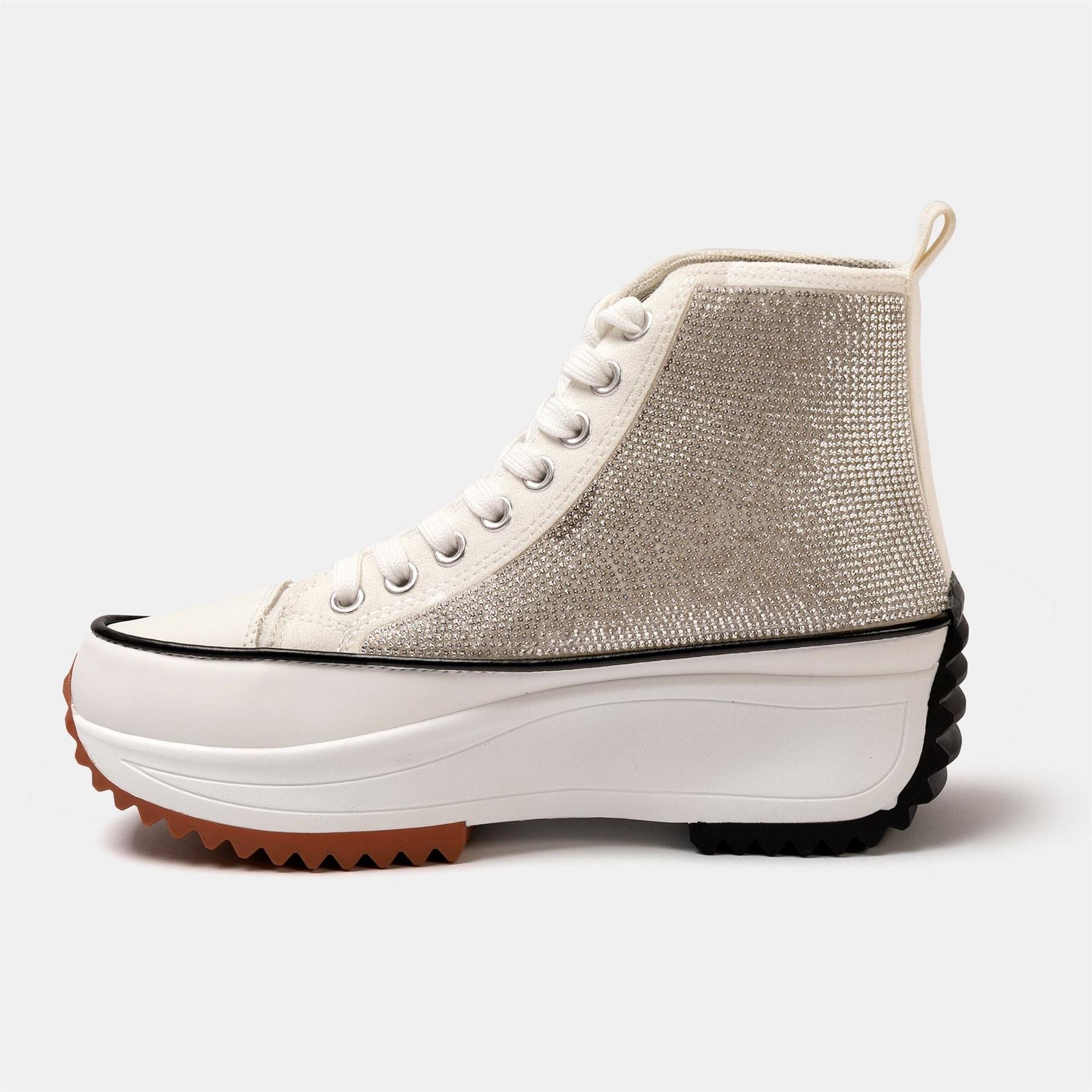 Firetrap Platform Hi Top Ladies Trainers