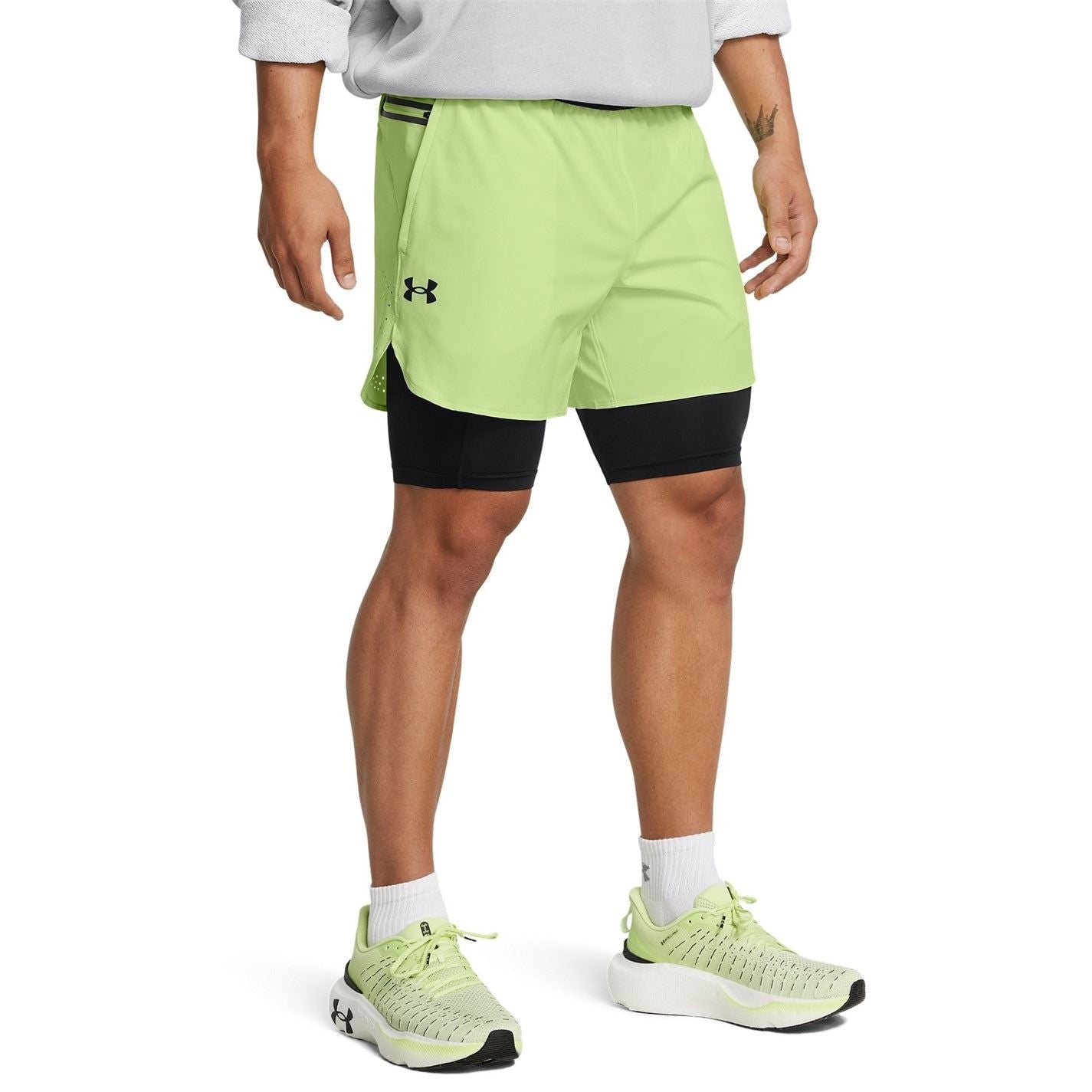 Under Armour Peak Woven 2 in 1 Running Shorts