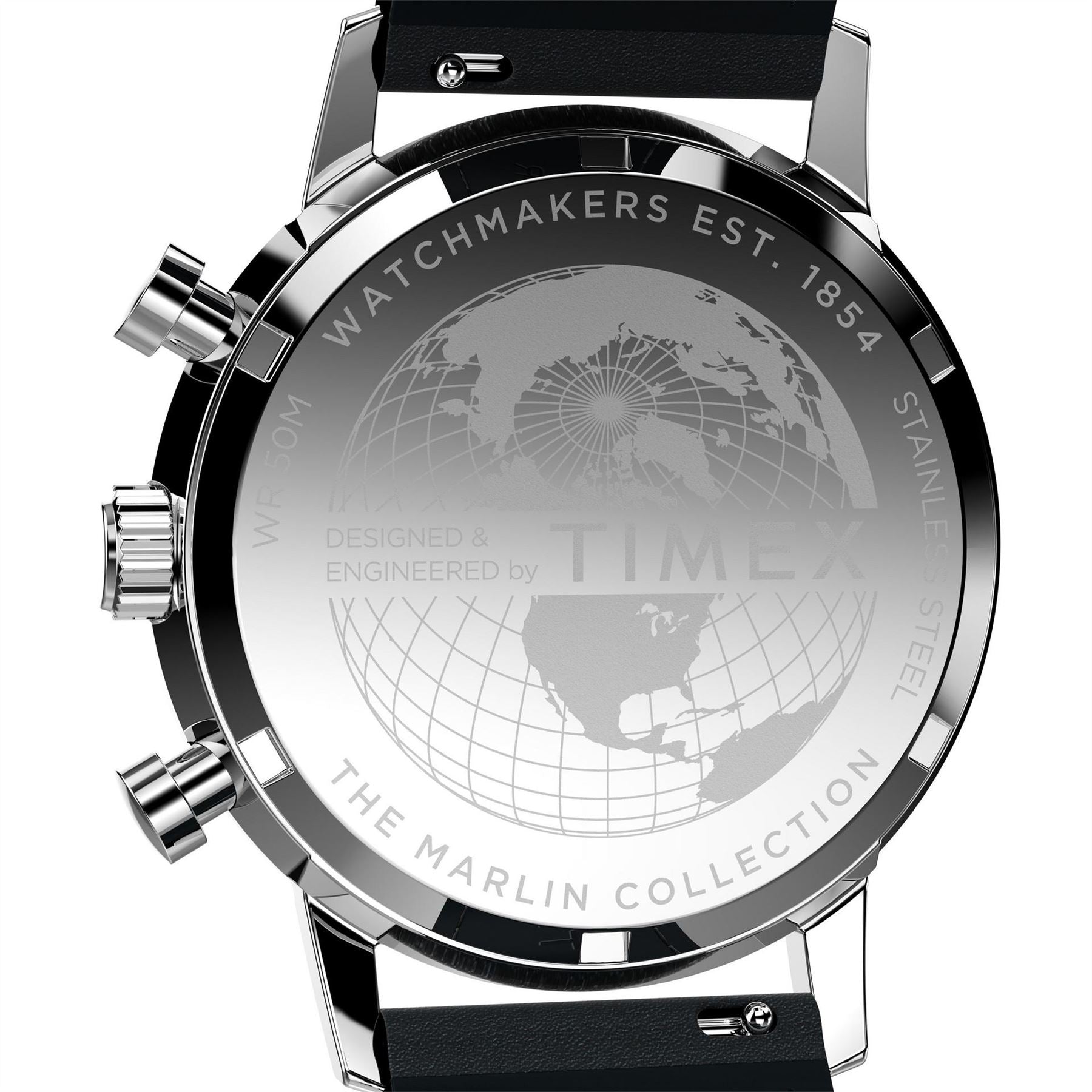 Timex Quartz Analogue Leather Strap Watch