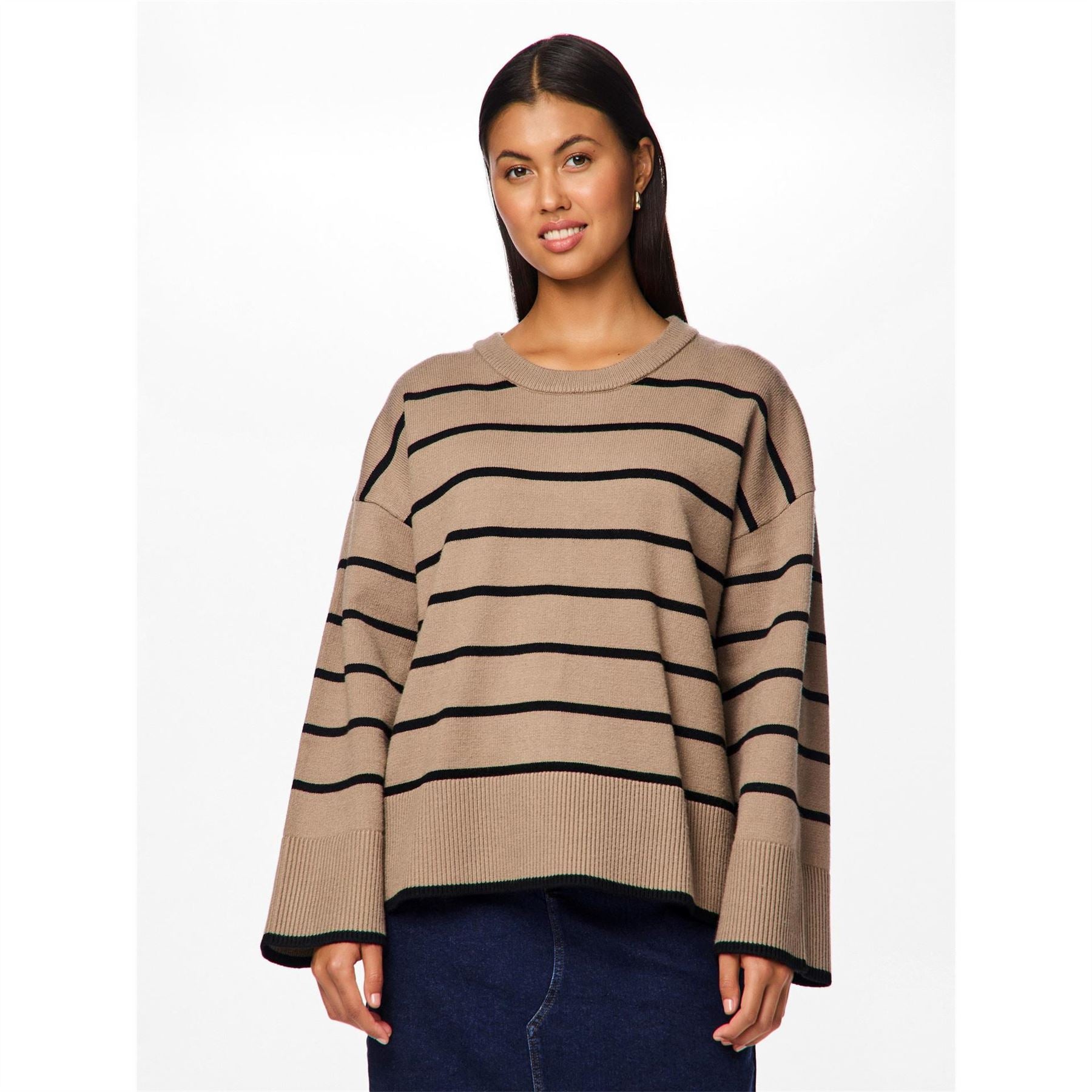 Pieces Relaxed Fit Drop Shoulder Sweatshirt