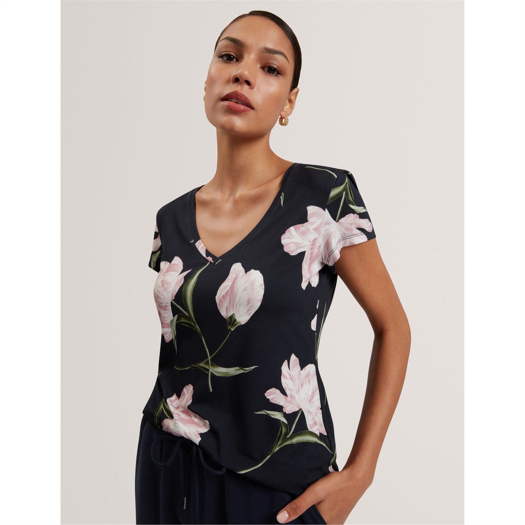 Ted Baker Printed Slim Fit T-Shirt