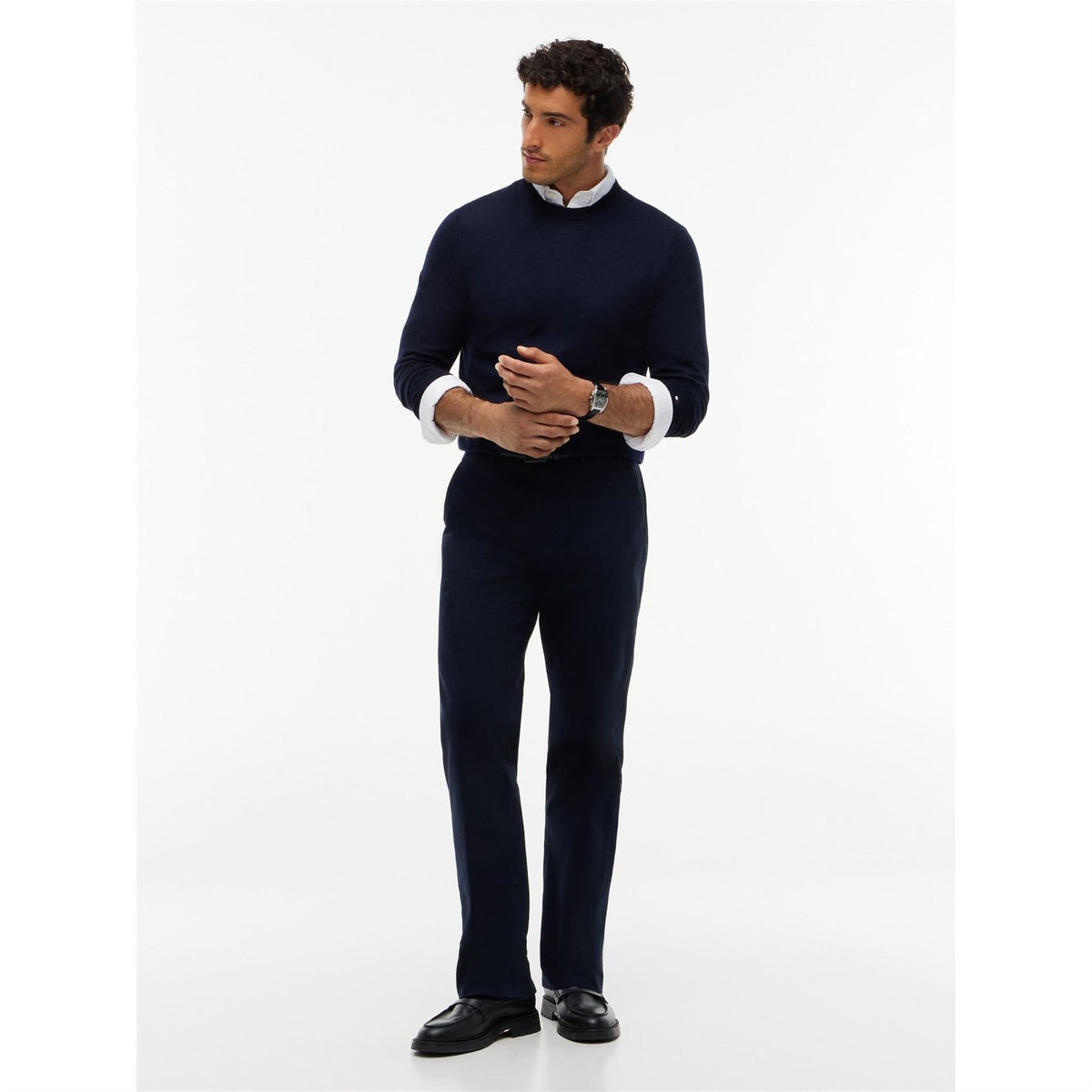 Tommy Hilfiger Tommy Ny Merino Wool Crew Neck Jumper