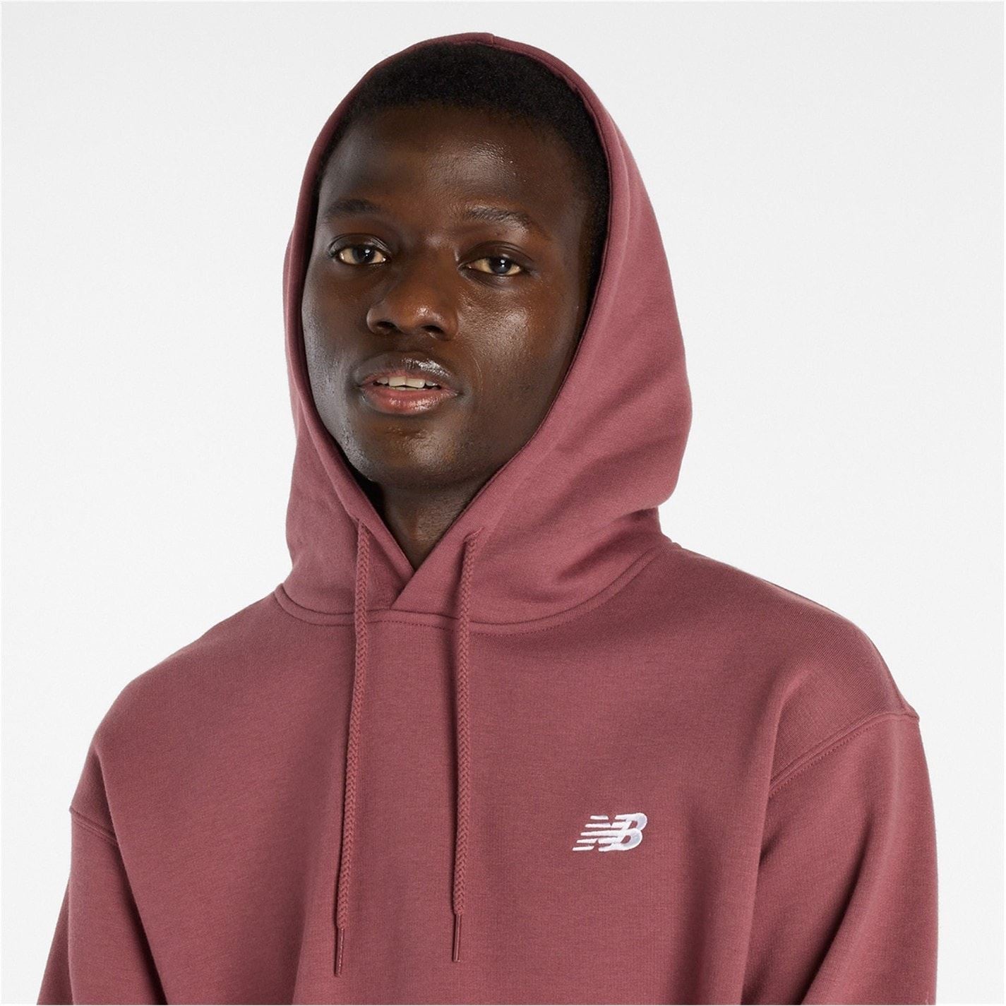 New Balance Regular Fit Drop Shoulder Hooded Neck Sweatshirt