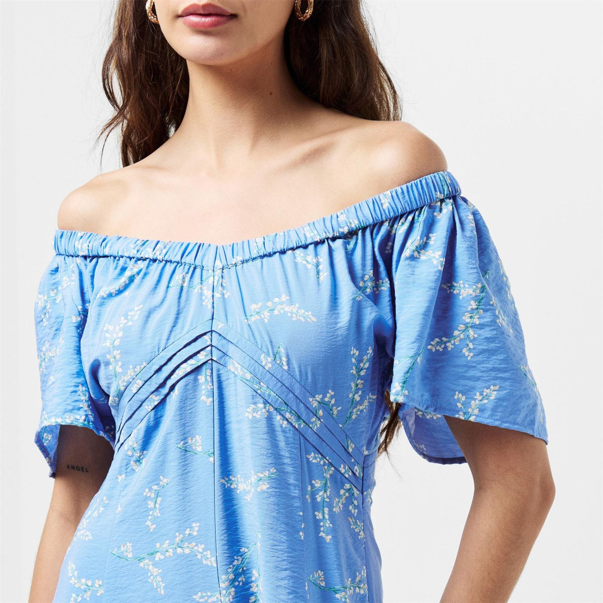 French Connection Daniella Structured Seaming A Line Dress