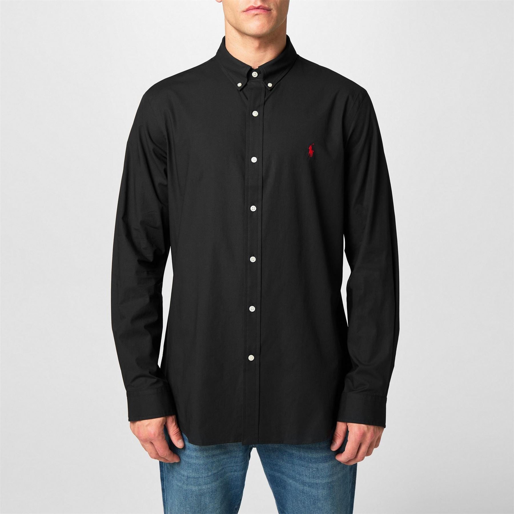 Polo Ralph Lauren Slim Fit Poplin Long Sleeve Shirt