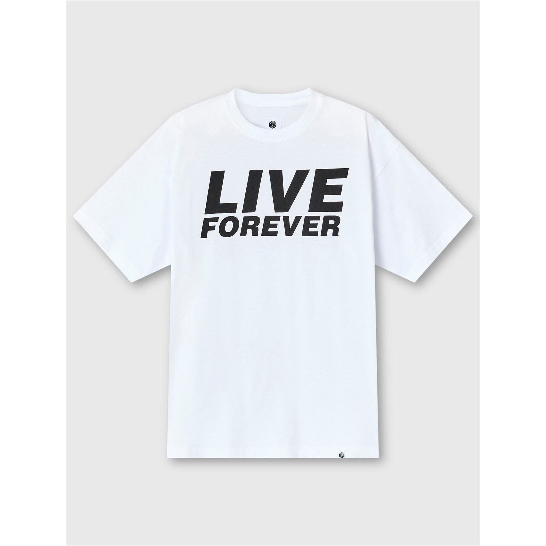 Pretty Green Porsche Live Forever Tour Lettering Graphic Crew Neck Short Sleeve T-Shirt