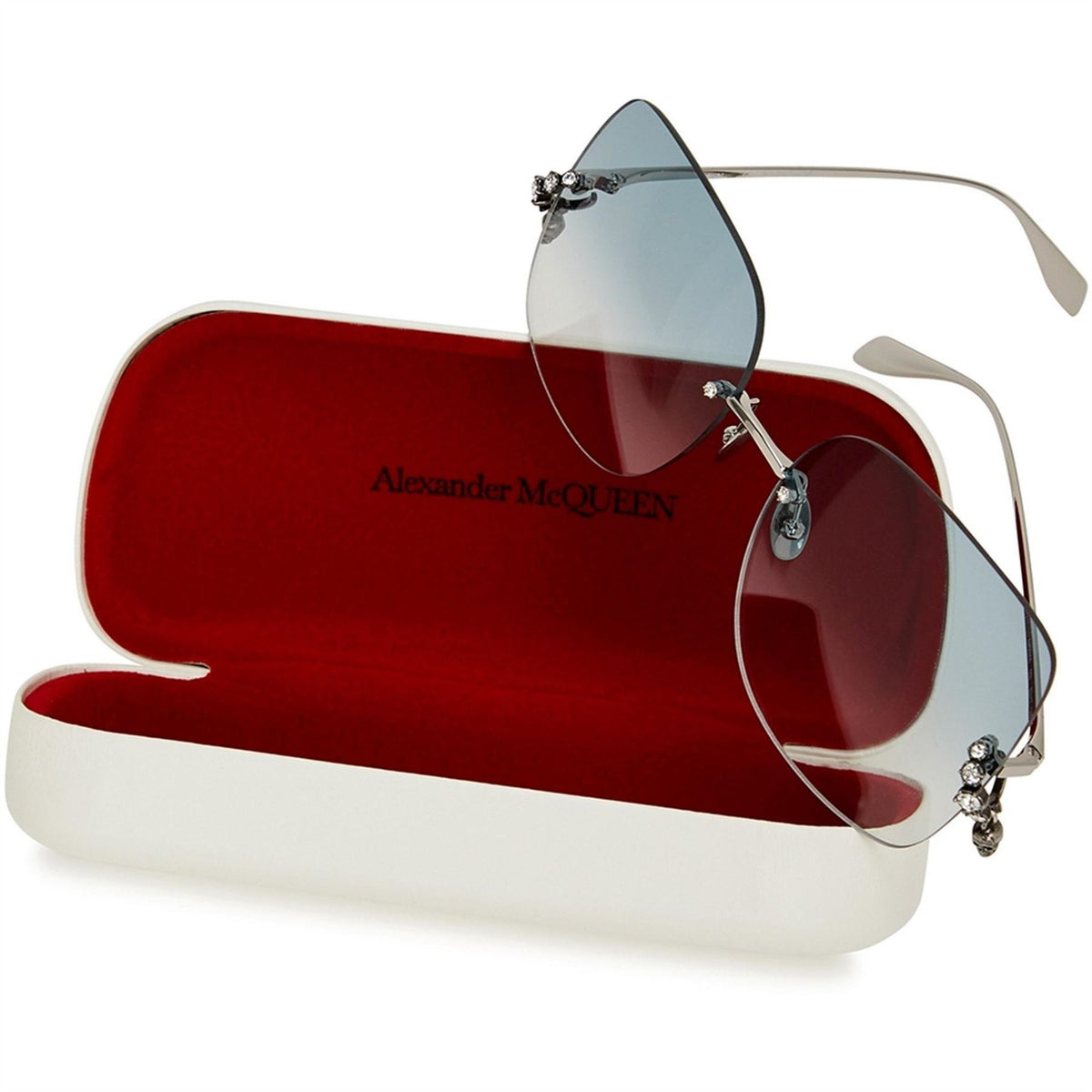 Alexander McQueen F Rimless Side Charm Metal
