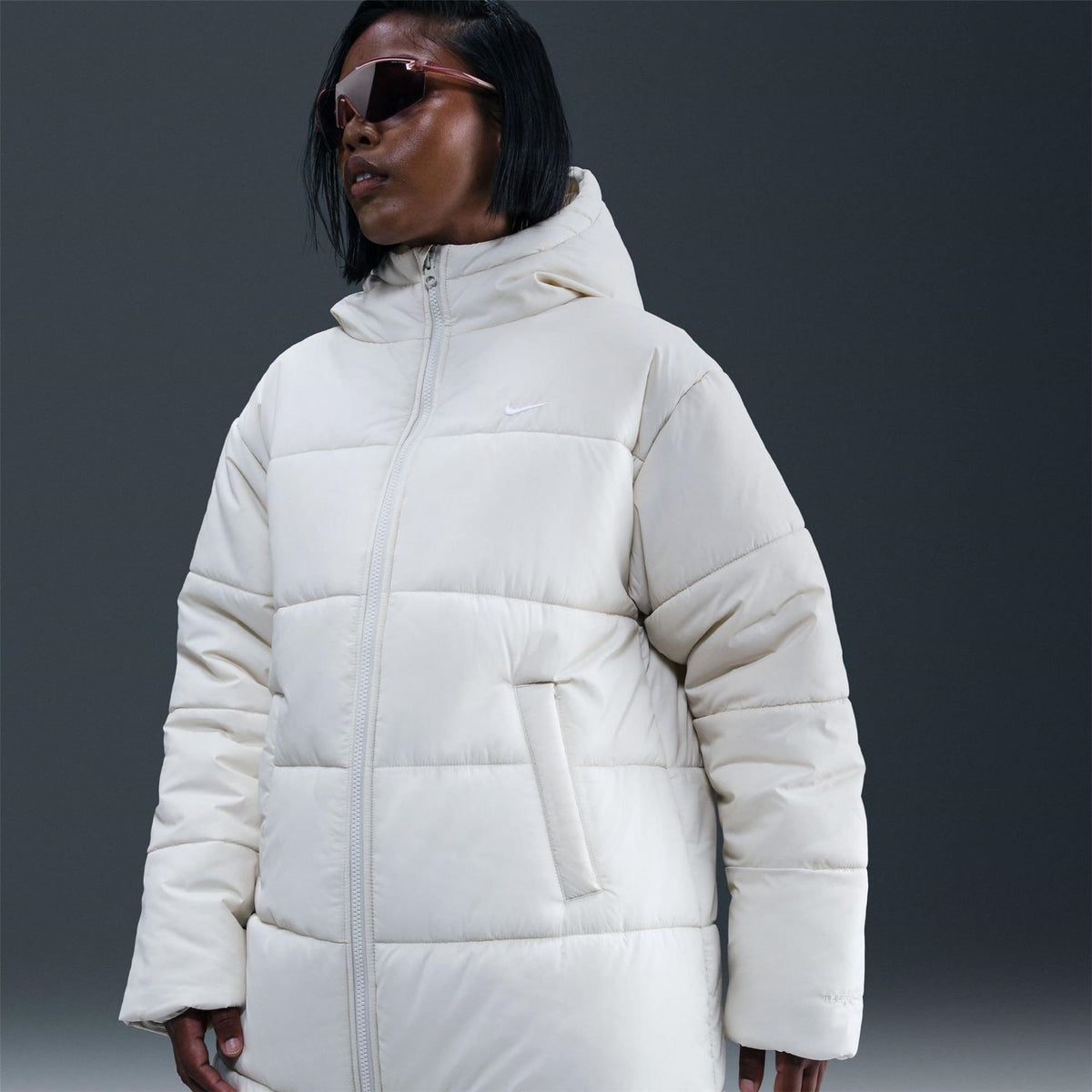 Nike Womens Sportswear Classic Puffer Therma Fit Loose Parka