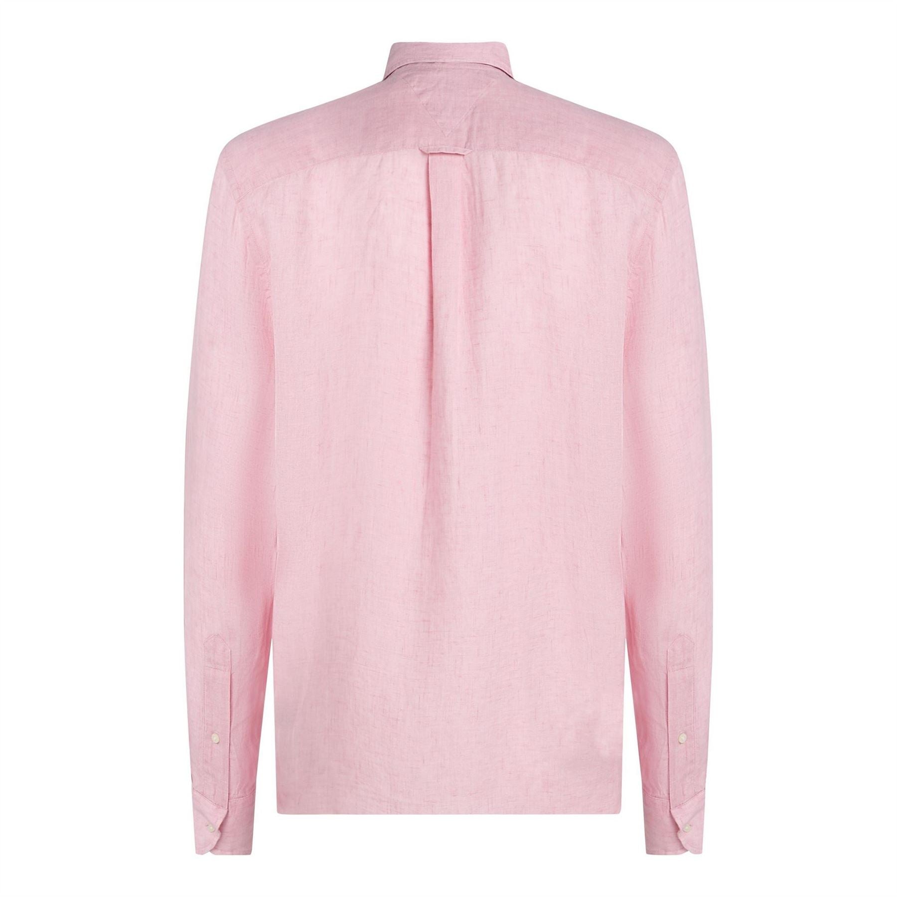 Tommy Hilfiger Pigment Dyed Long Sleeve Plain Shirt
