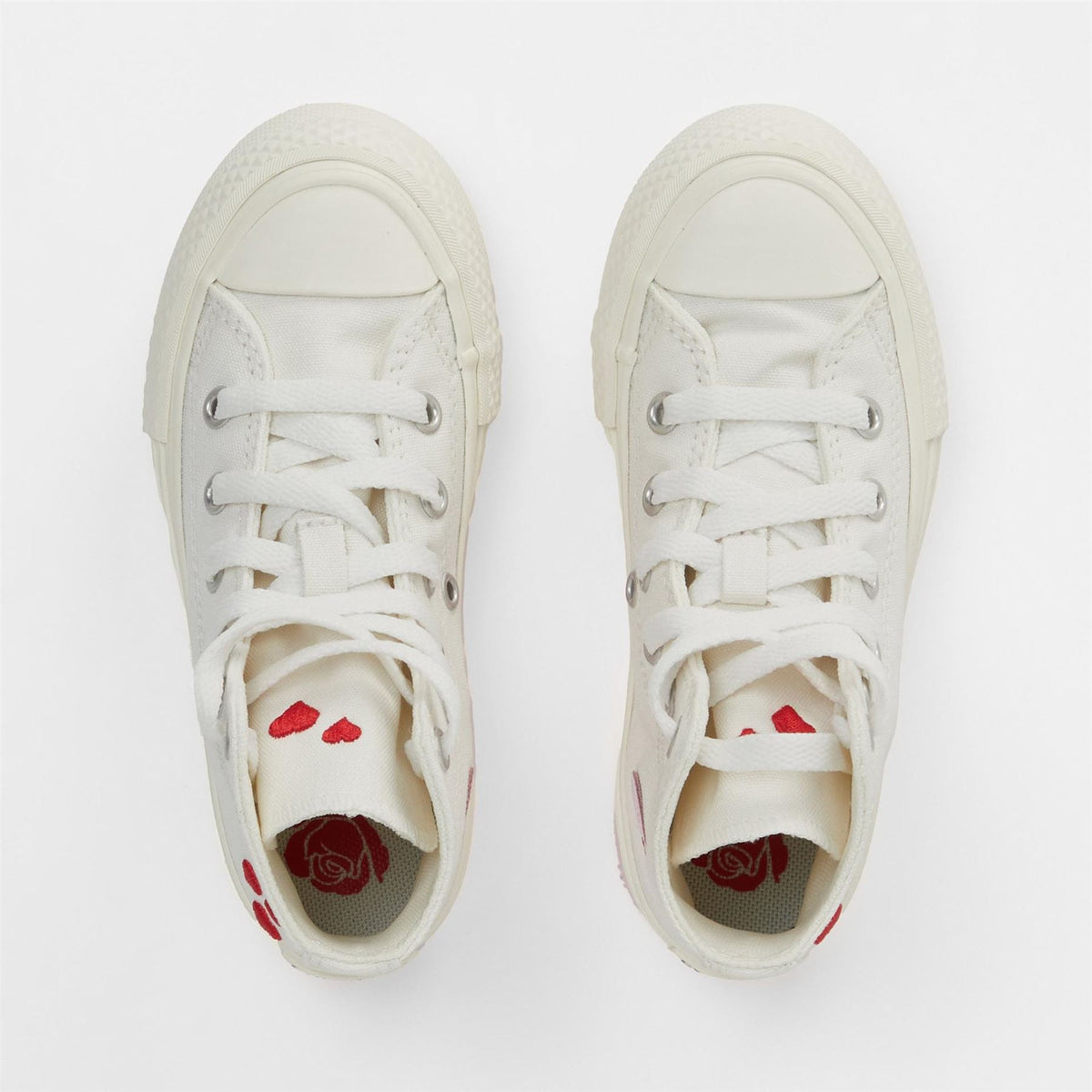Converse Taylor All Star Lift Valentines Day Platform Trainers Childrens