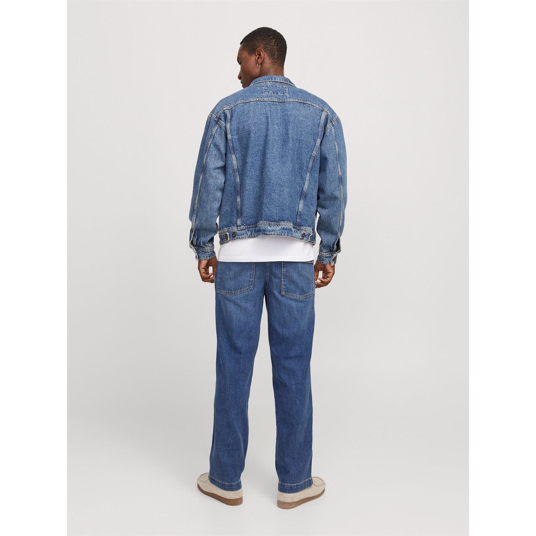 Jack and Jones Wide Leg Relaxed Fit Jeans