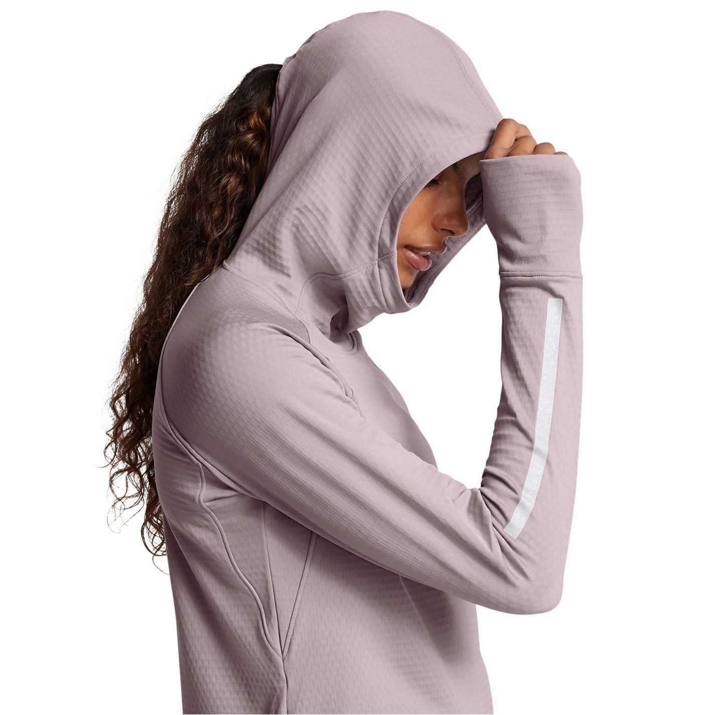 Under Armour Reflective Ribbon Raglan Sleeve Hoodie Sweatshirt