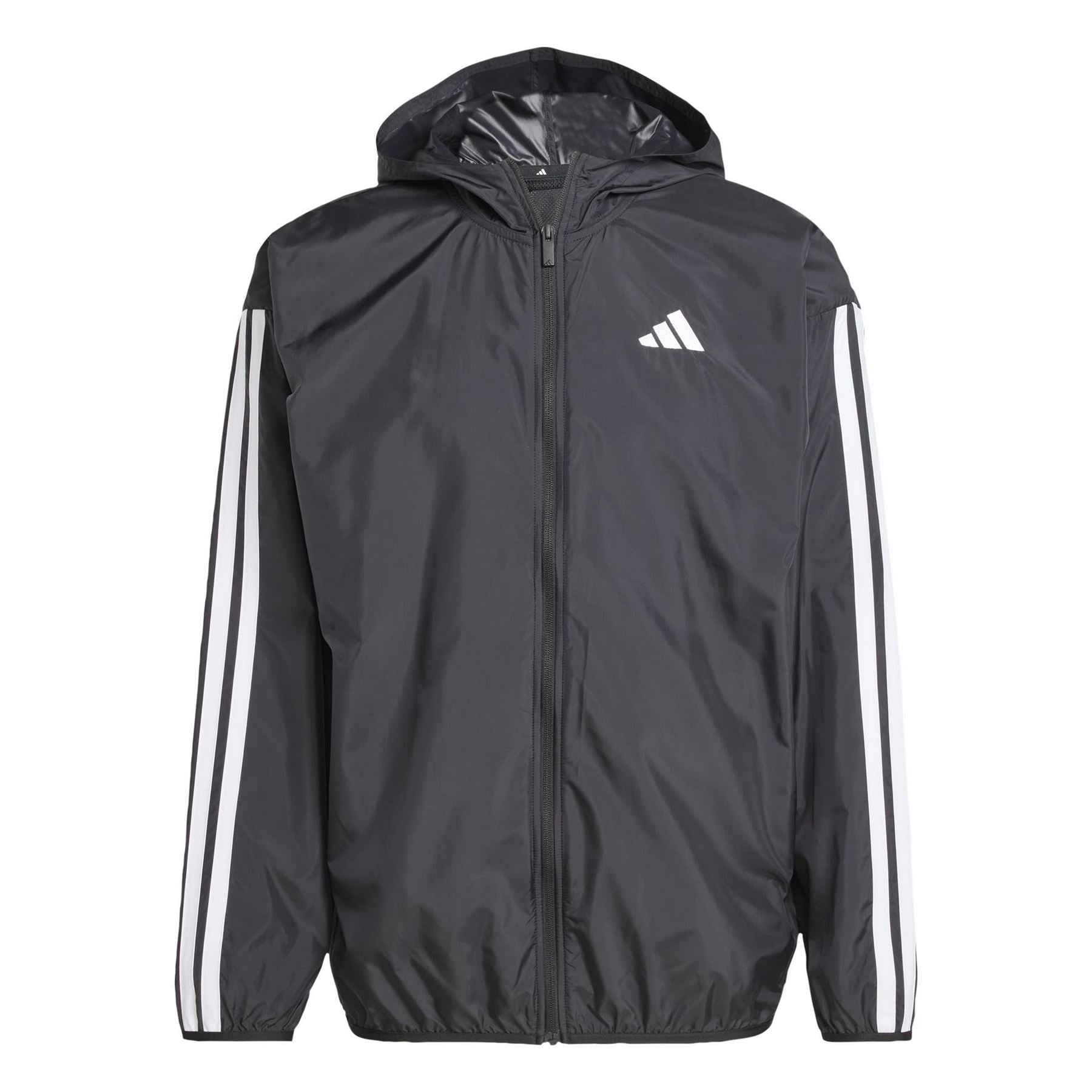 adidas Essentials Stripes Lightweight Mesh Lined Windbreaker