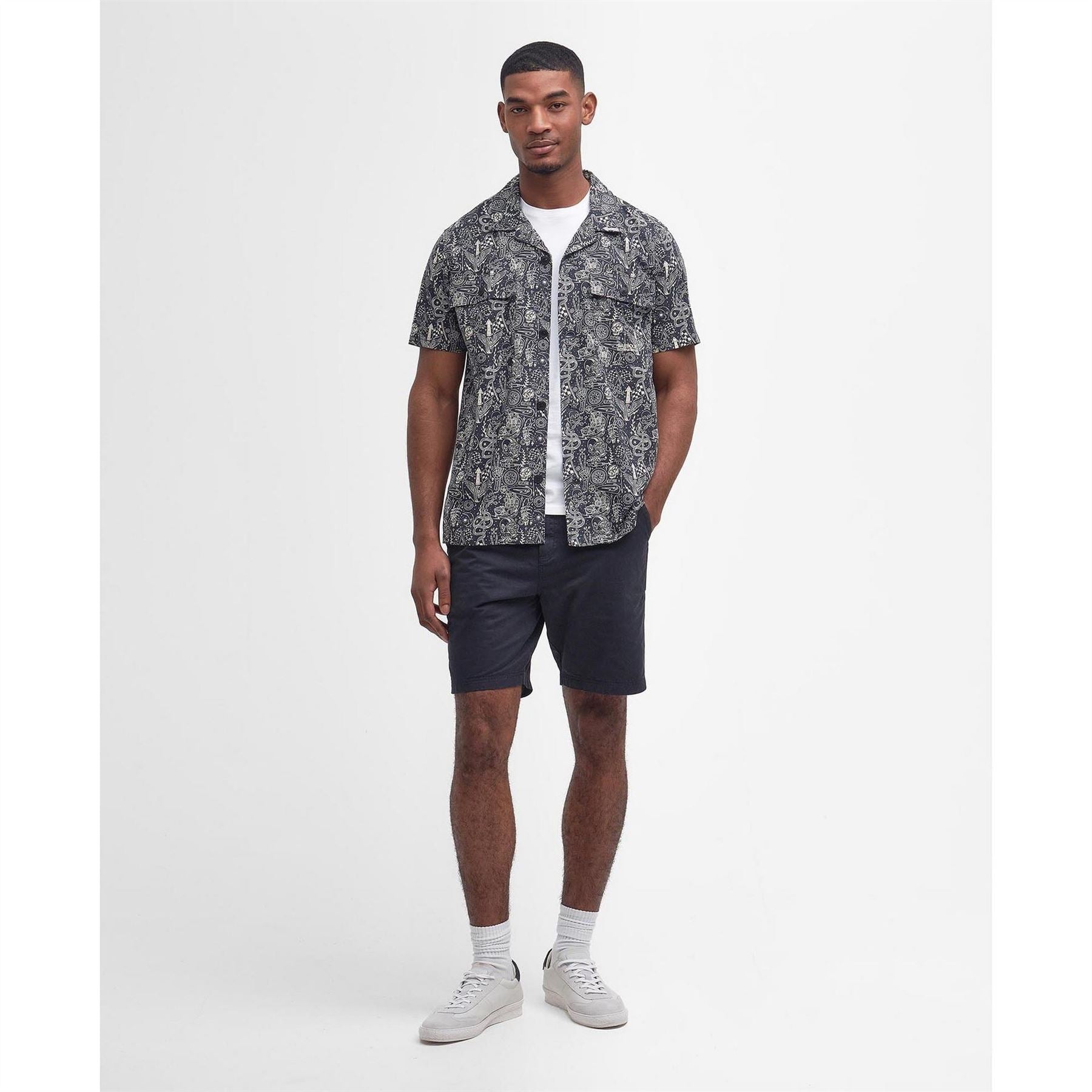 Barbour International Printed Short Sleeve Shirt