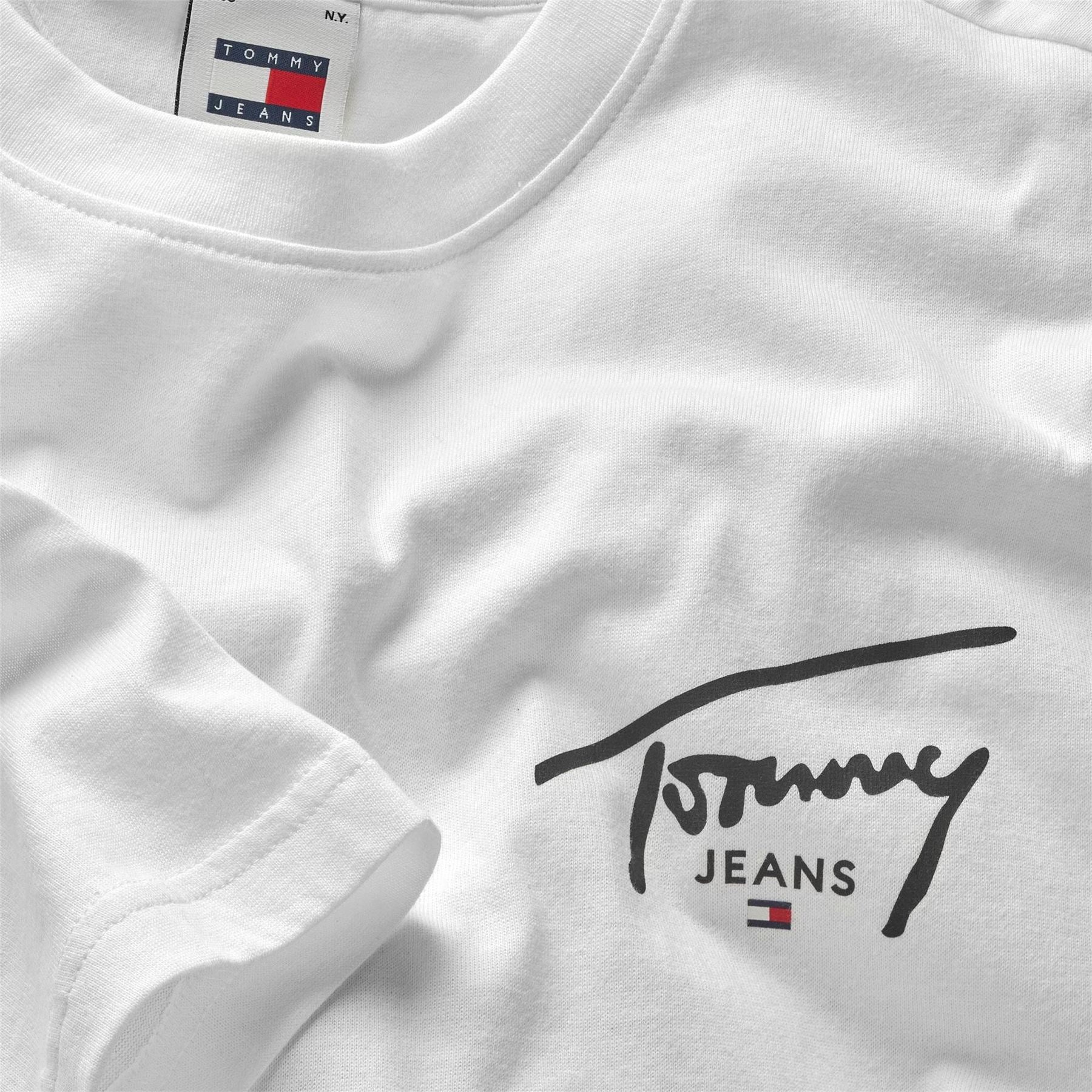 Tommy Jeans Reg Signature Print Tee Ext