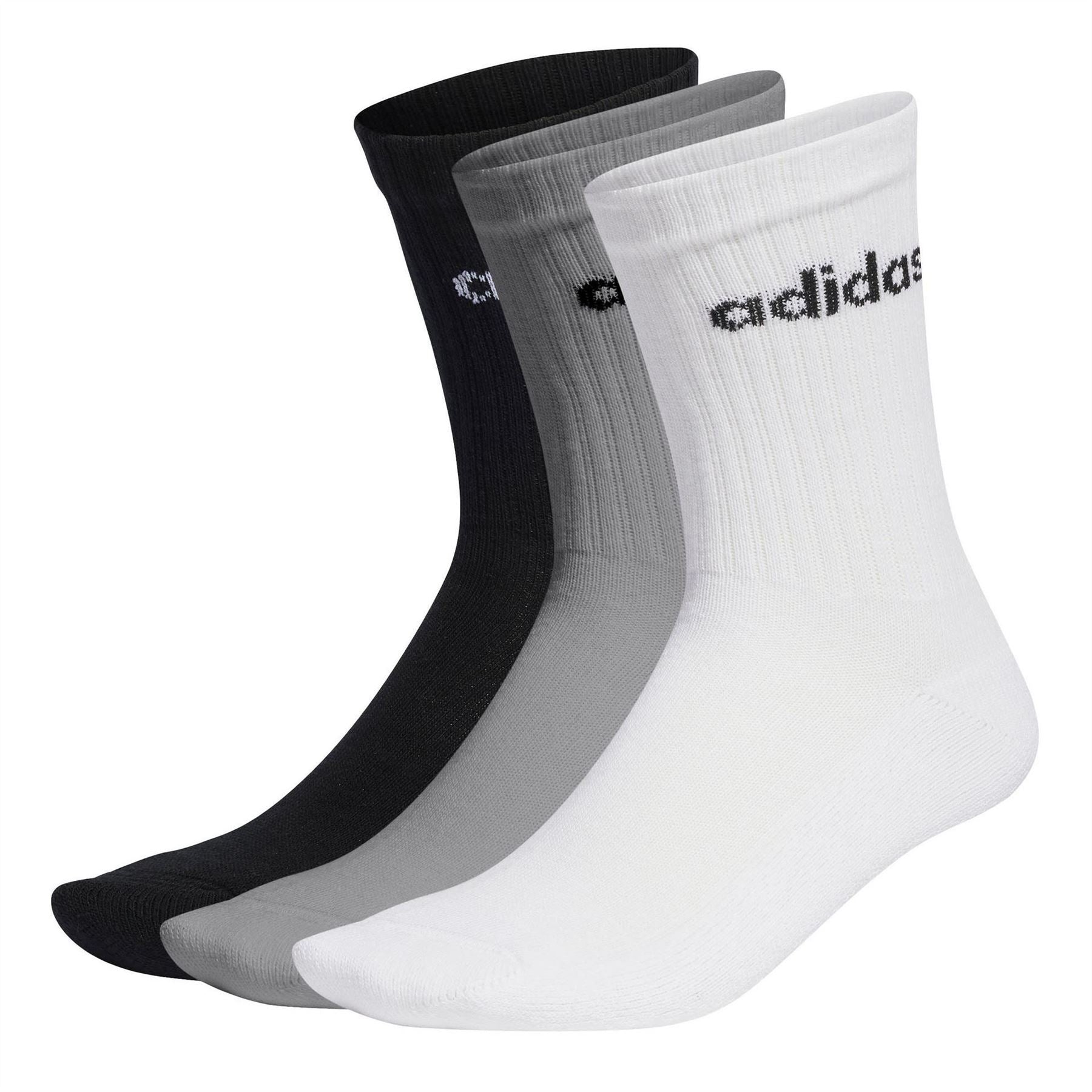 adidas Cushioned Crew 3 Pack Socks
