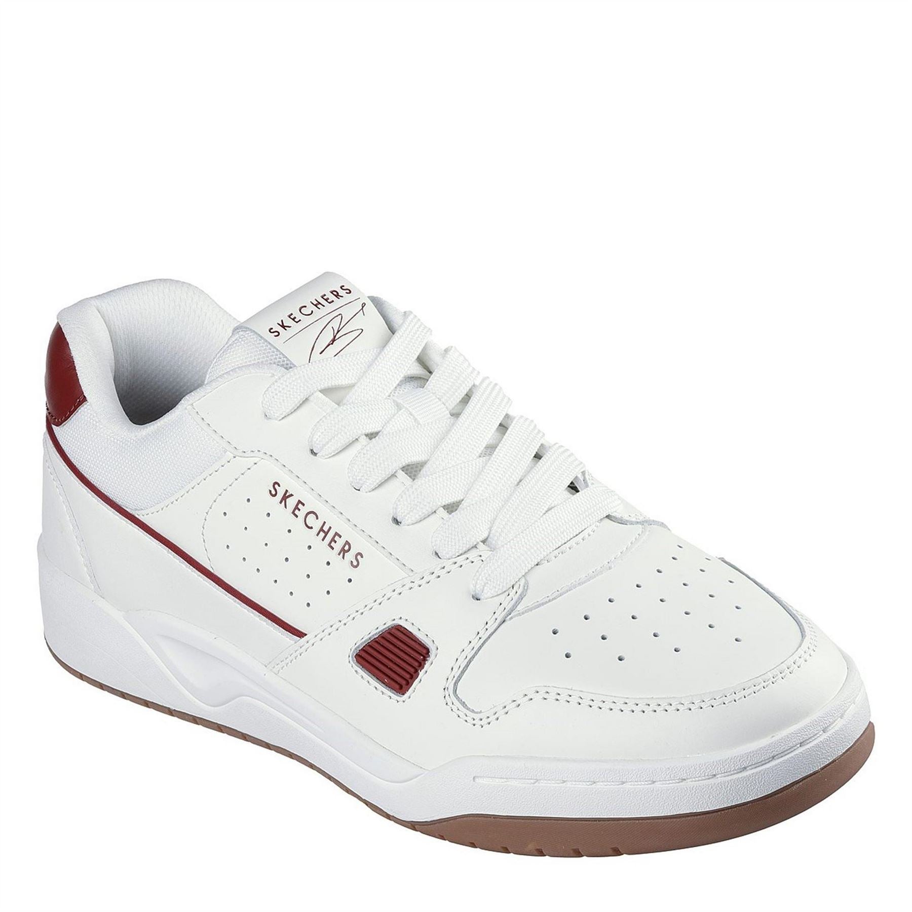 Skechers Harry Kane Collab Leather Low Top Trainers