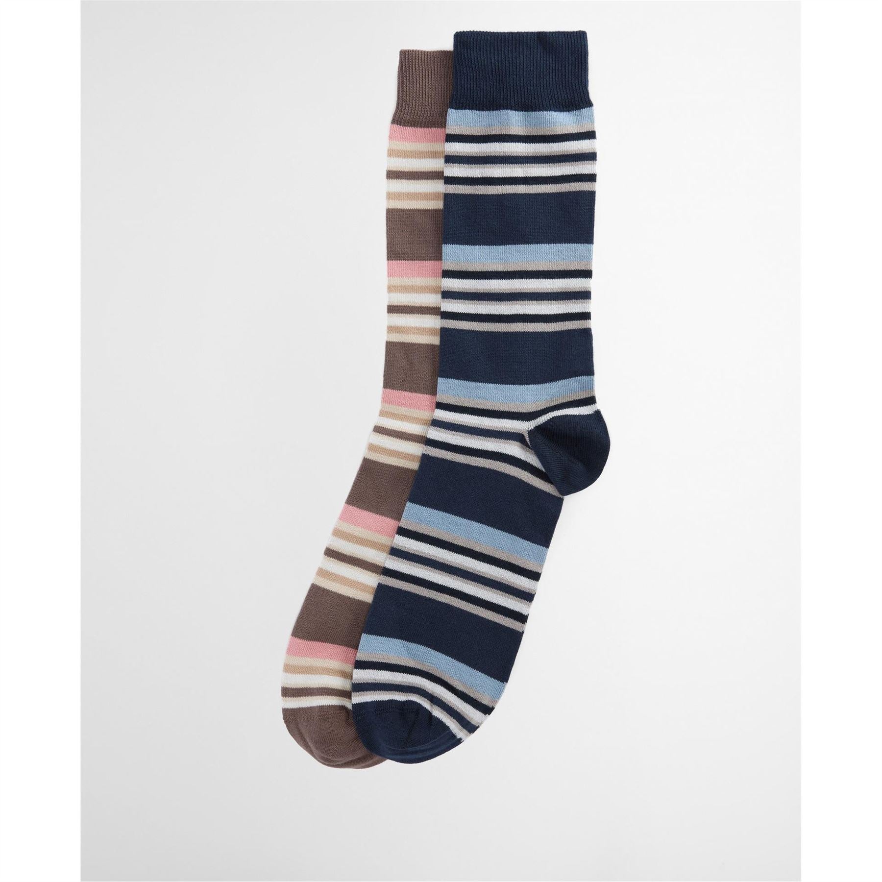 Barbour Summer Stripe 2 Pack Socks