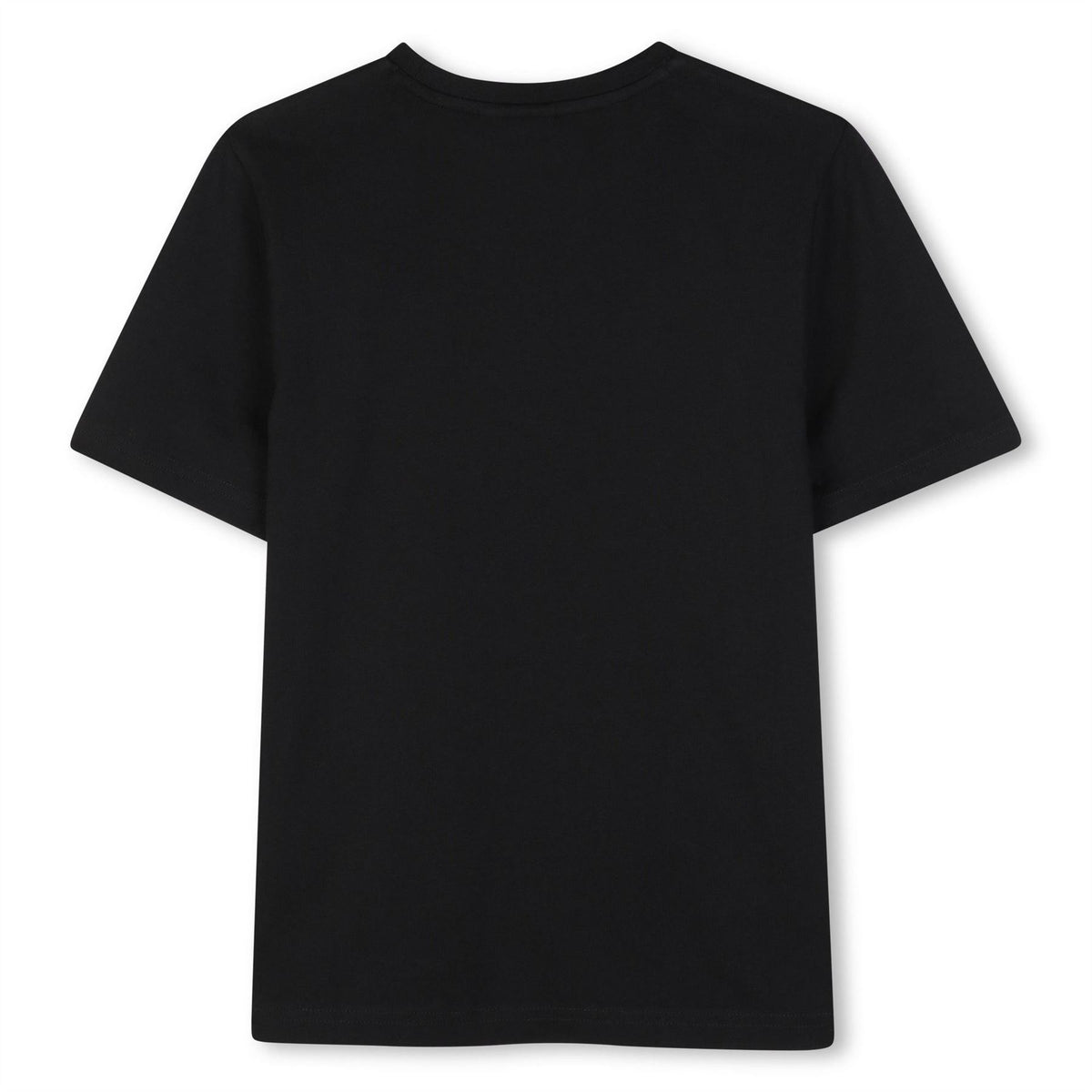 Boss Multi Logo Cotton Crew Neck Short Sleeve T-Shirt