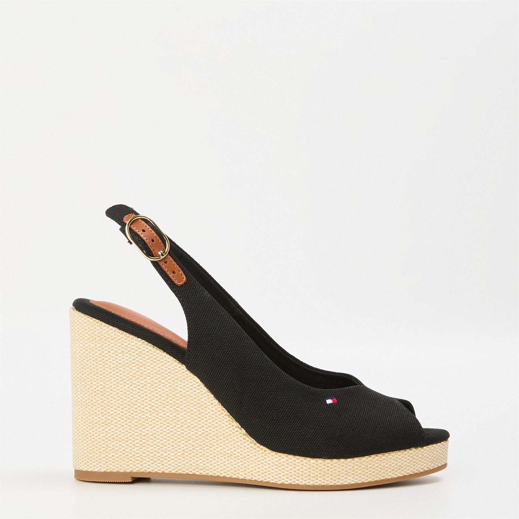 Tommy Hilfiger Elena Sling Back Wedges
