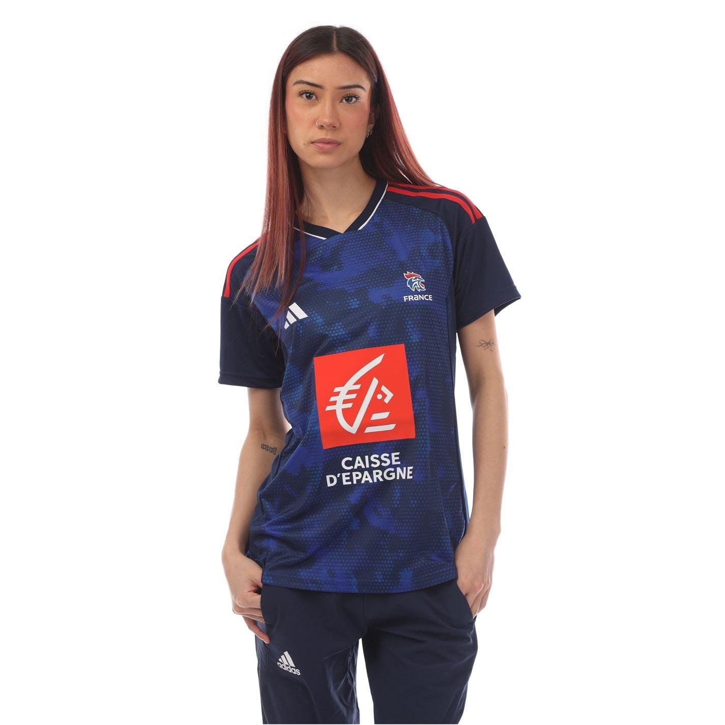 adidas France Licensed Short Sleeve Performance T-Shirt