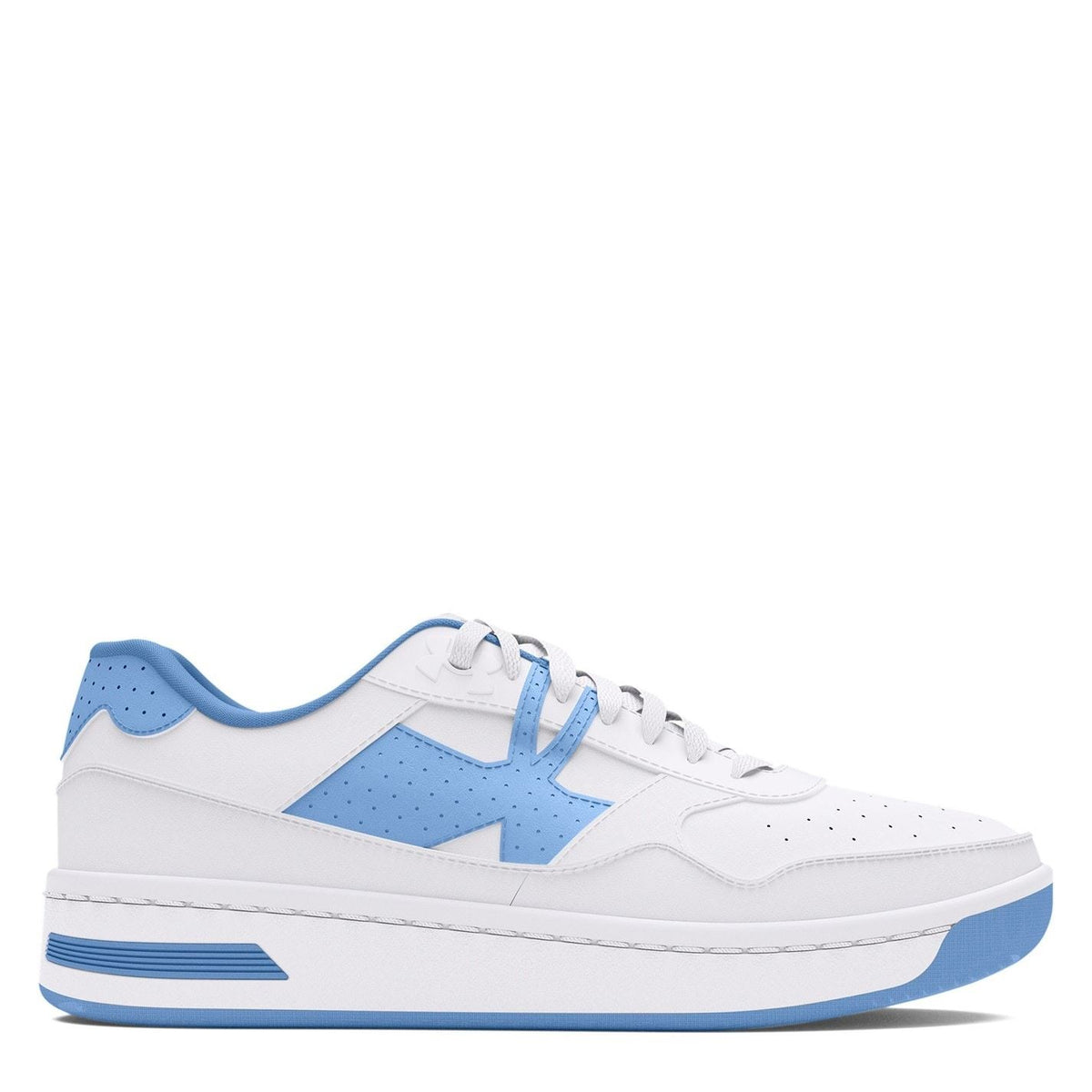 Under Armour UA Court 96 Round Toe Flat Heel Sneakers