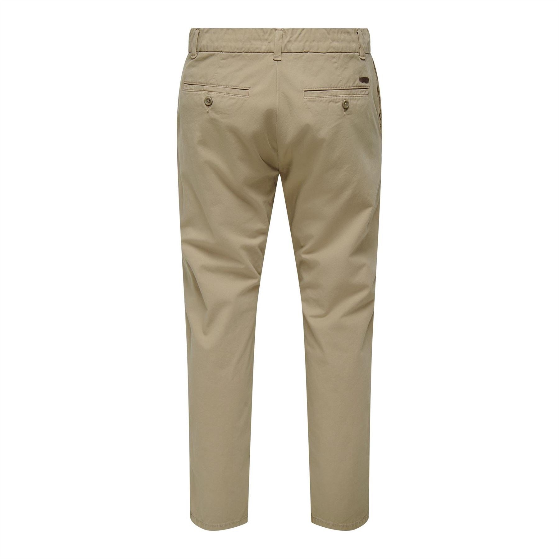 Only Solid Patterned Straight Chinos