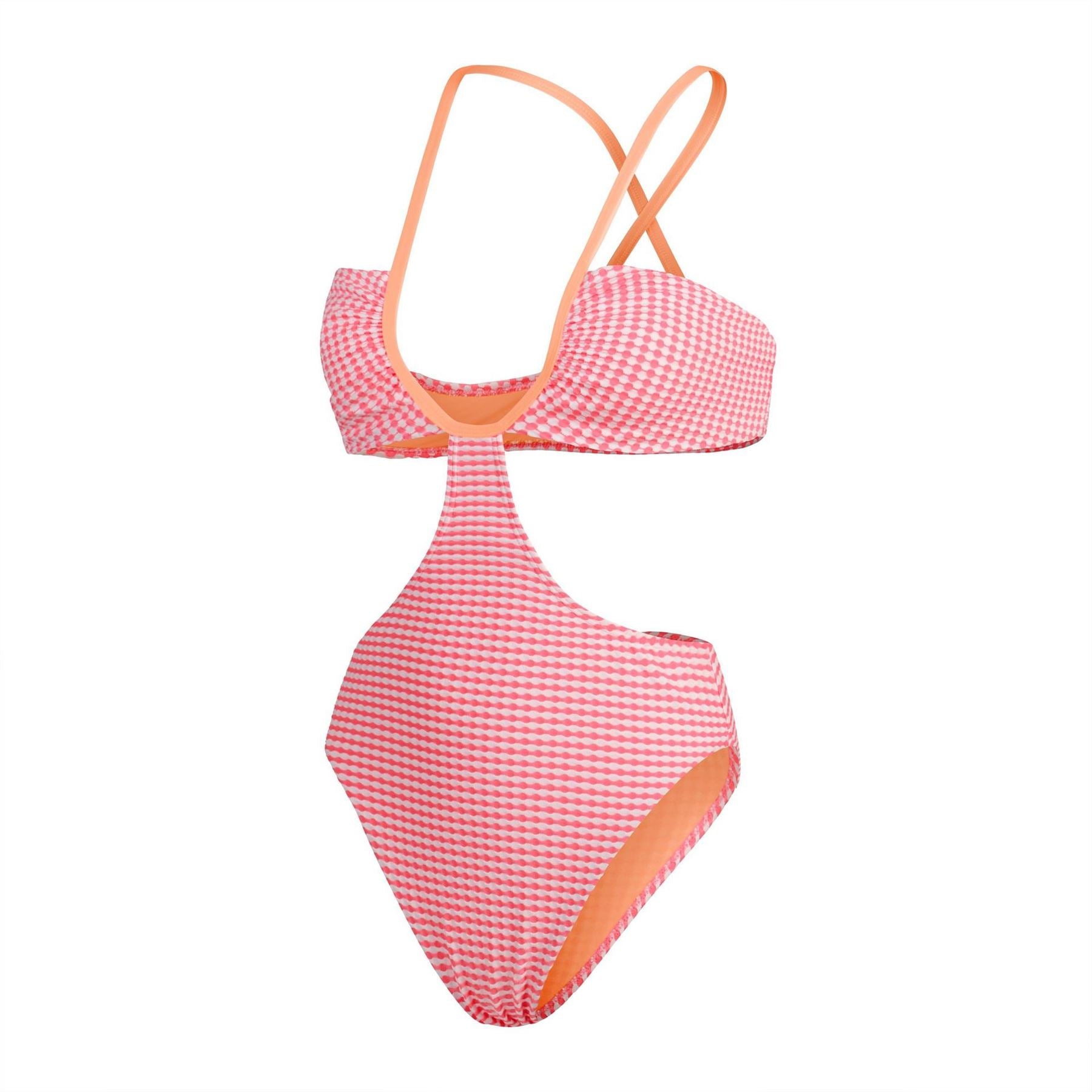 Speedo Gingham Patterned Convertible Swimsuit