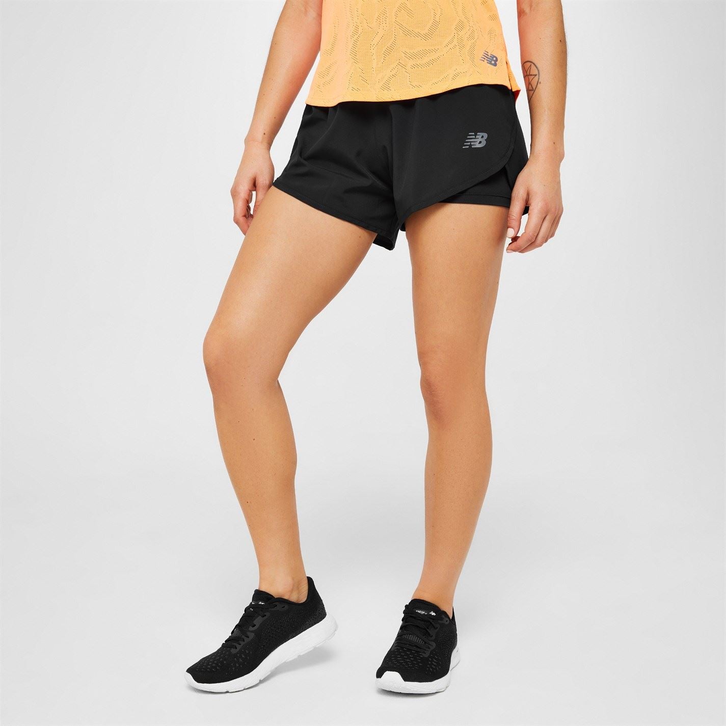 New Balance 3 Inch 2in1 Shorts Ladies
