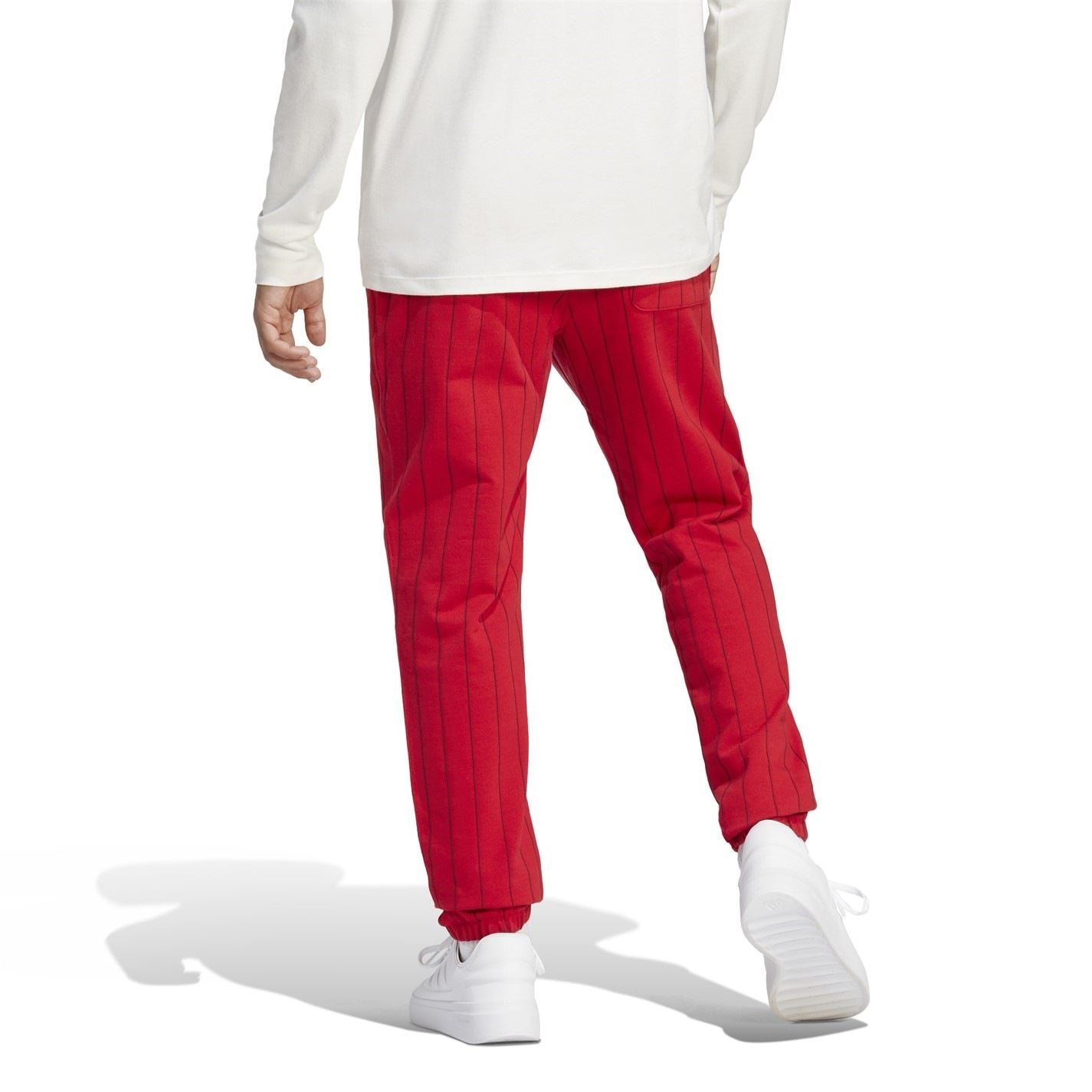 adidas Originals Mens Originals Pinstripe Fleece Joggers