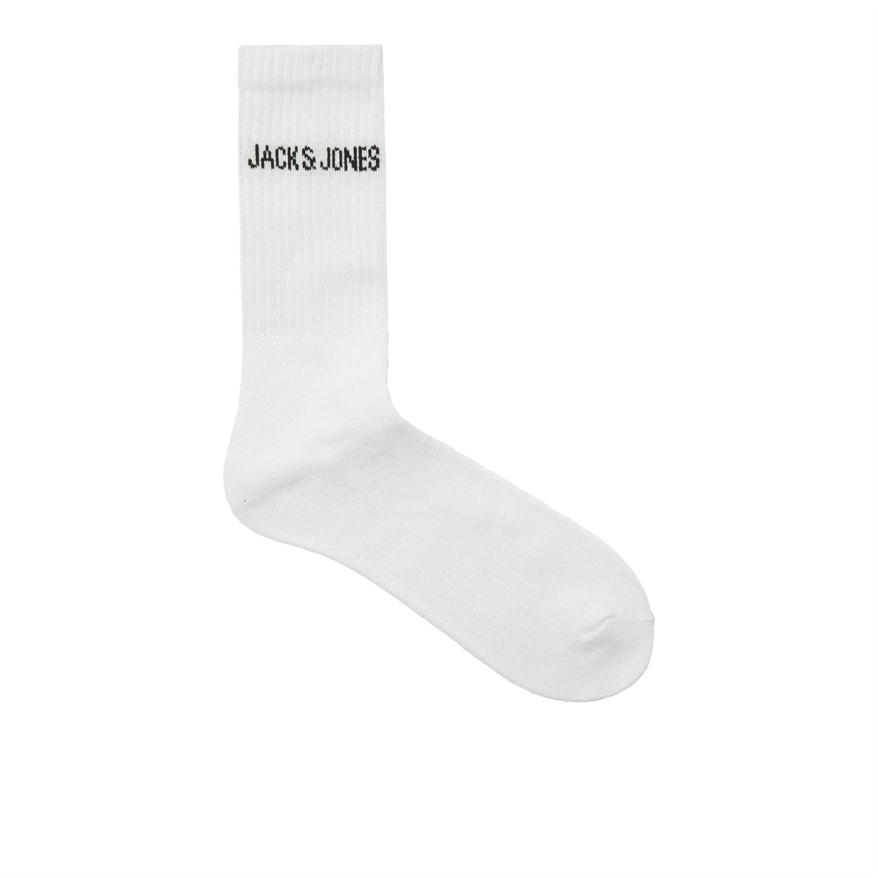 Jack and Jones Regen Mens 5 Pack Crew Socks