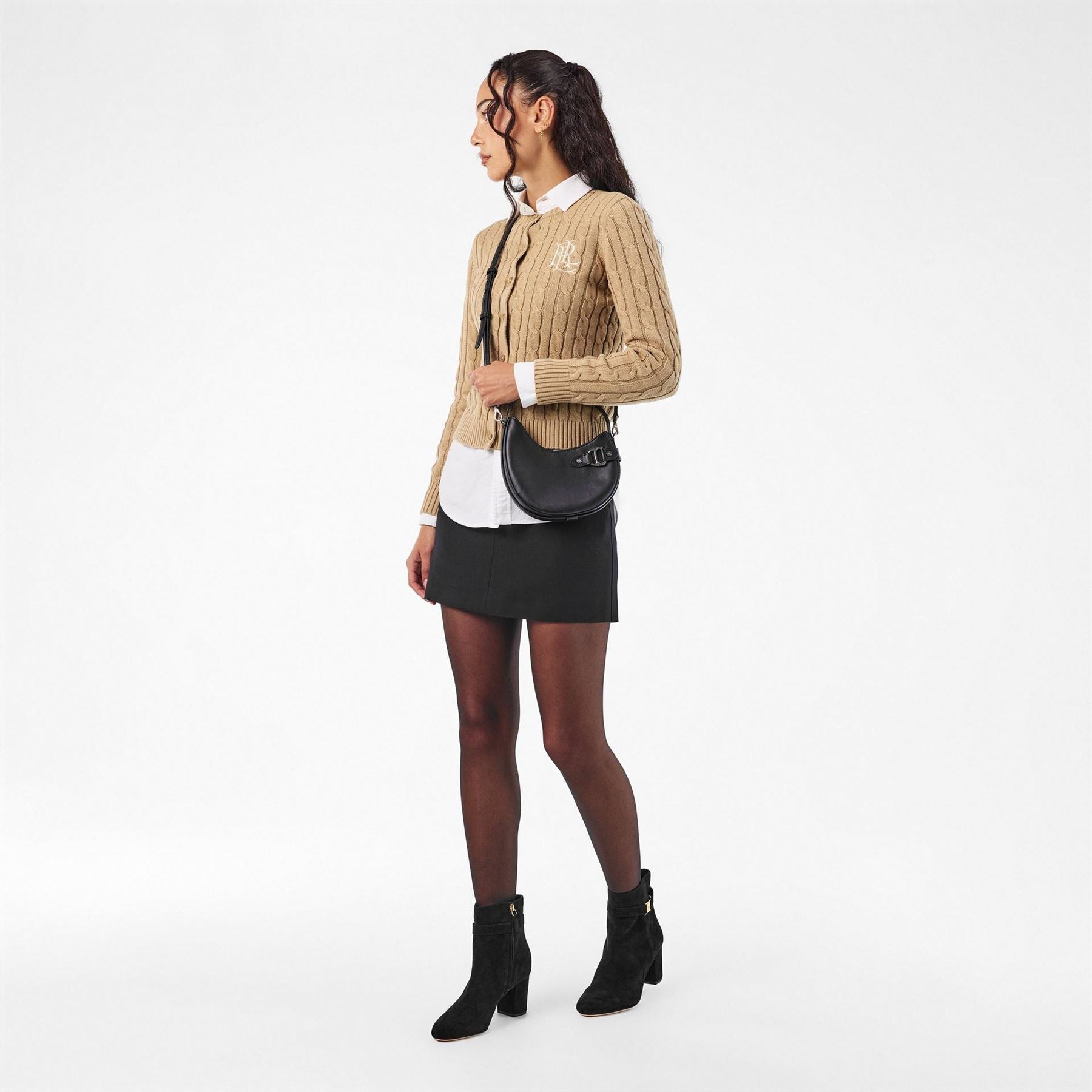 Lauren by Ralph Lauren Kellie Ankle Boots with High Block Heel