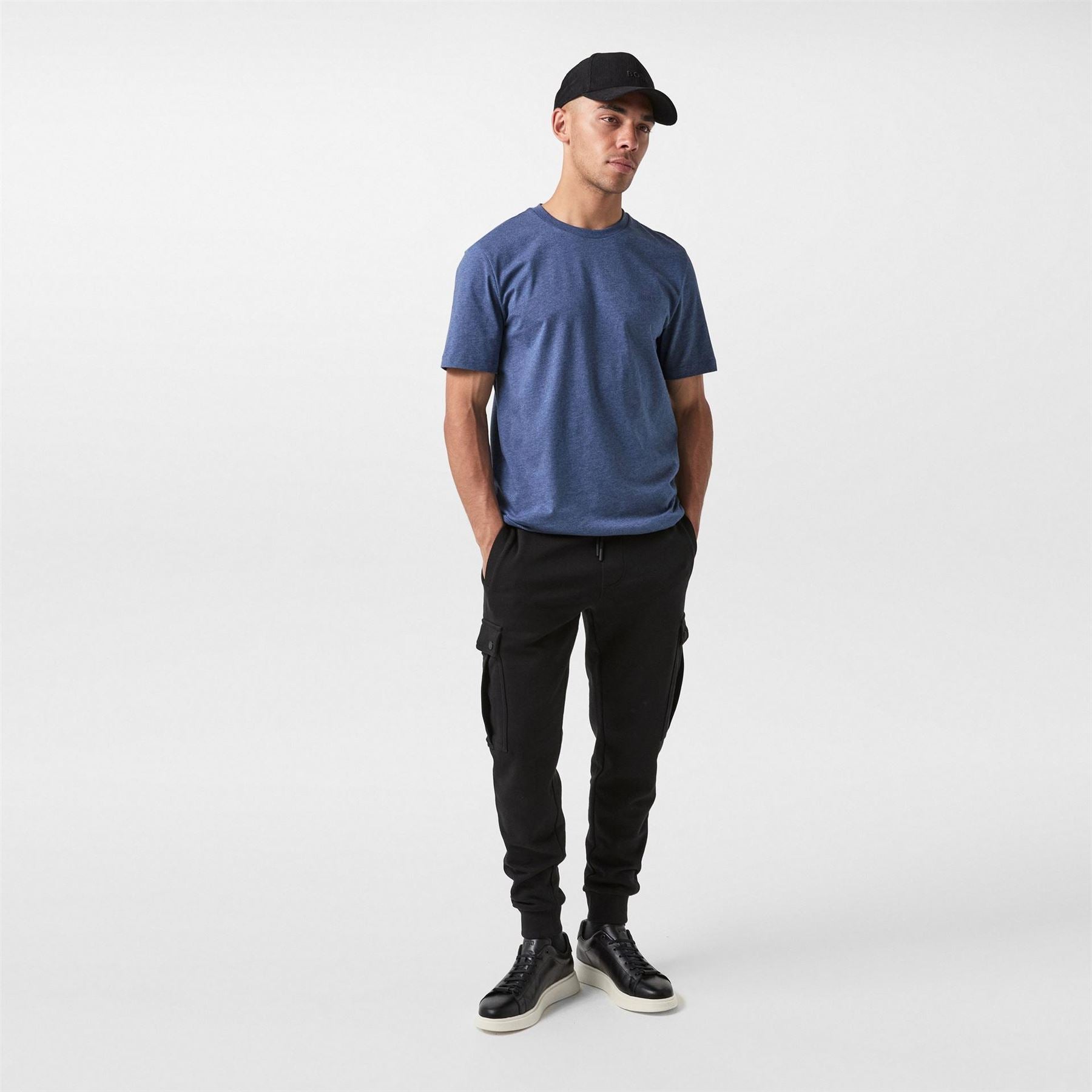 Boss Seteam Jog Closed Hem Fleece Jogging Bottoms