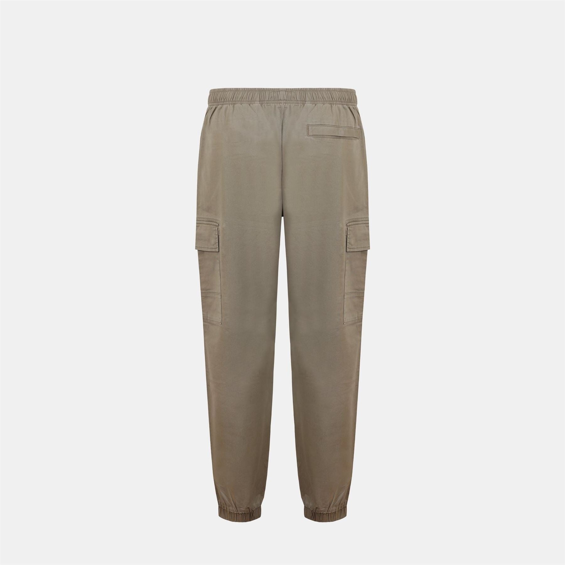 Jack Wills Solid Patterned Elastic Cuff Cargo Combat Pants