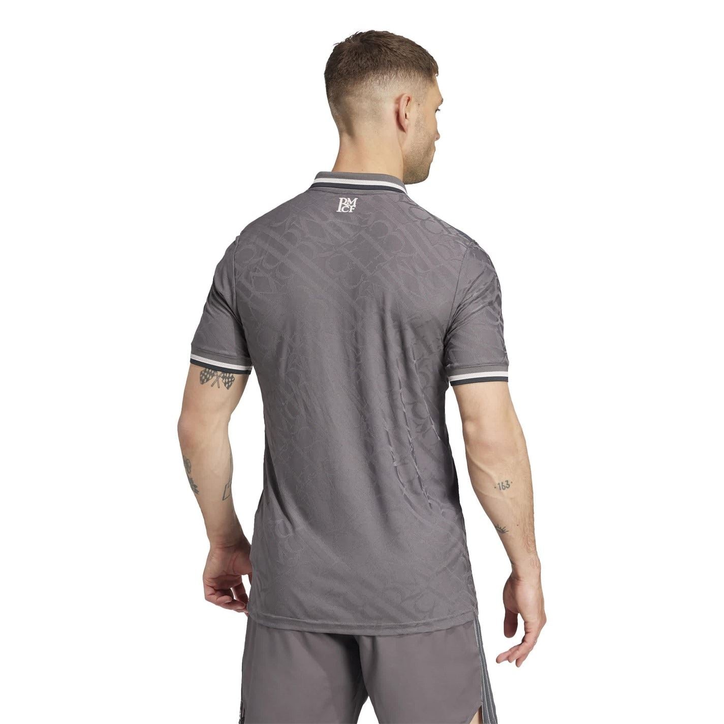 adidas Real Jersey Collared Short Sleeve T-Shirt