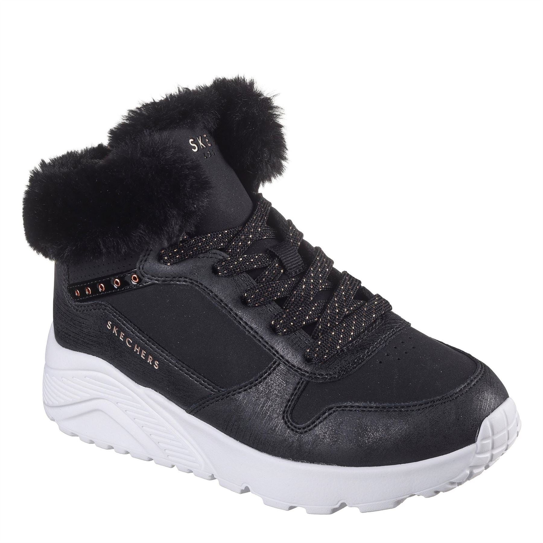 Skechers Kids Unolite High Top Trainers