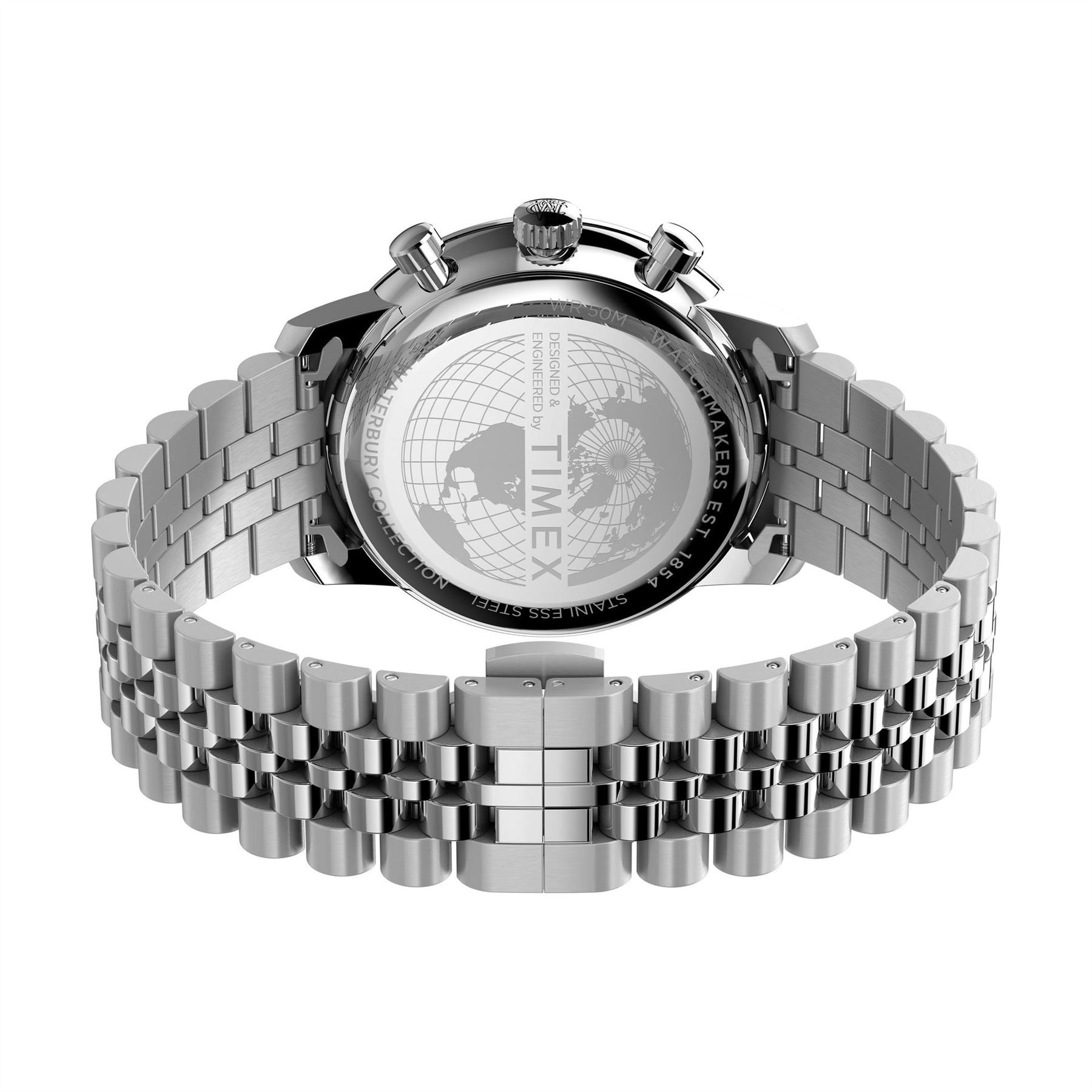 Timex Waterbury Dress Steel Bracelet Analogue Watch