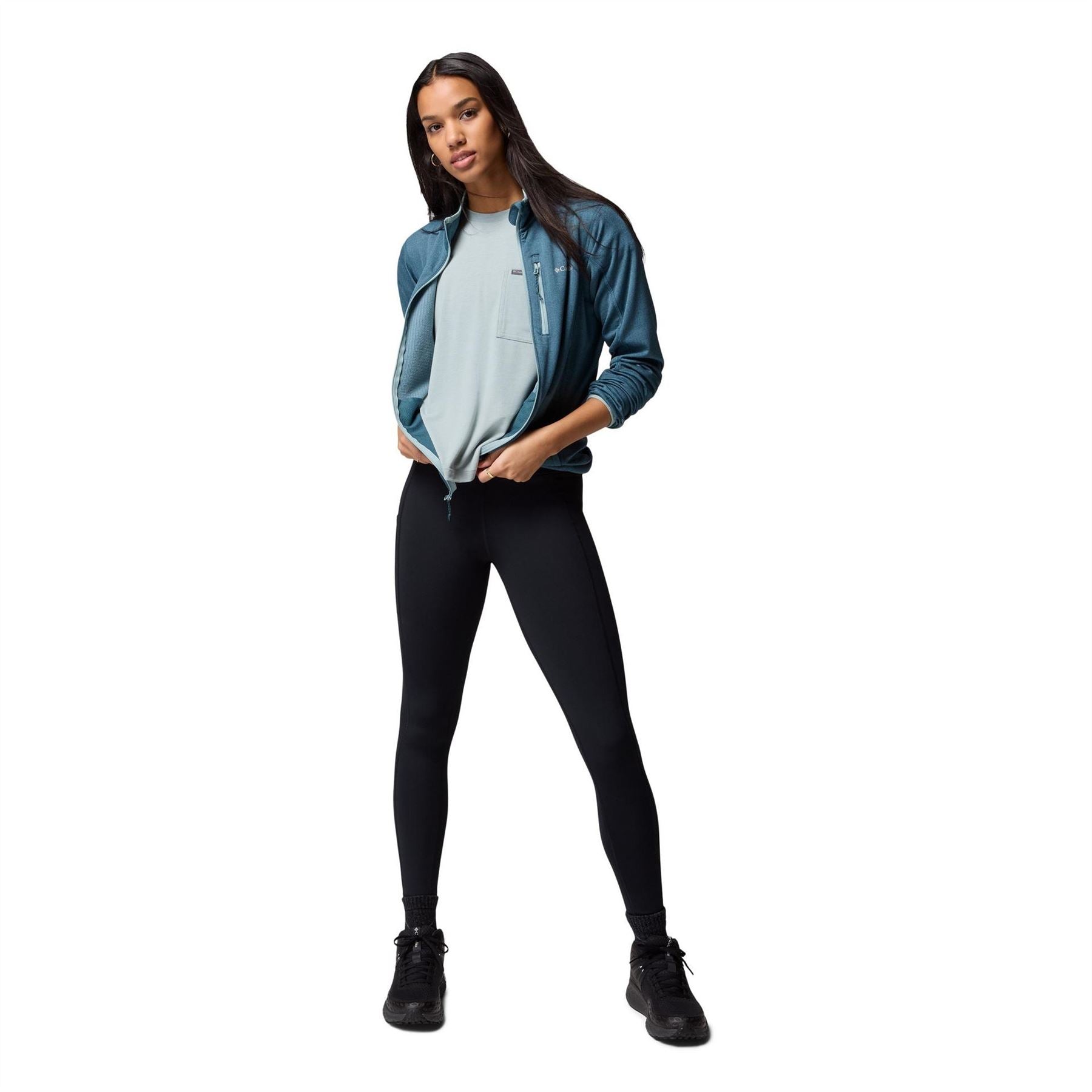 Columbia Hike™ Grid Fleece Fullzip