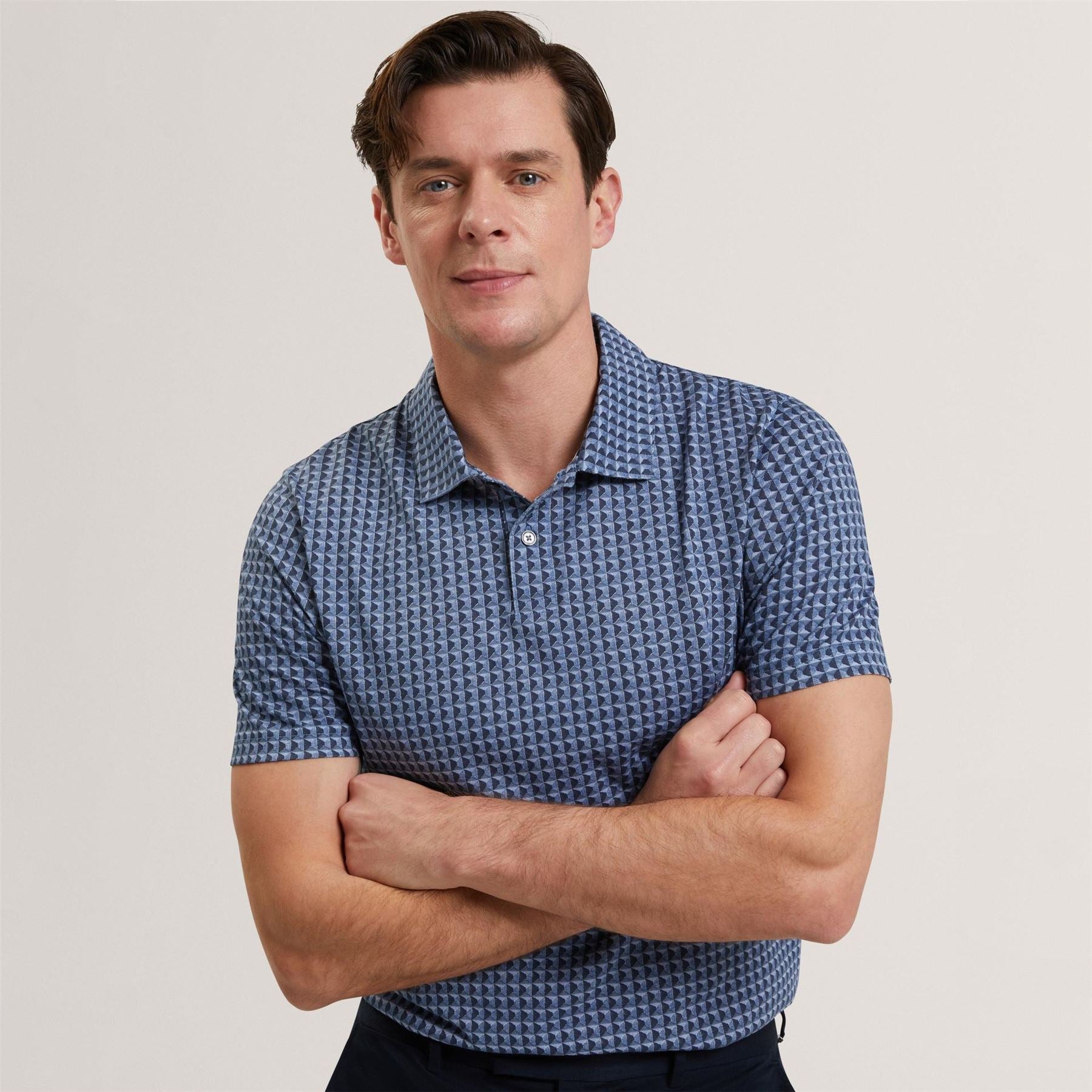 Ted Baker Ss Paint Geopolo Sn62