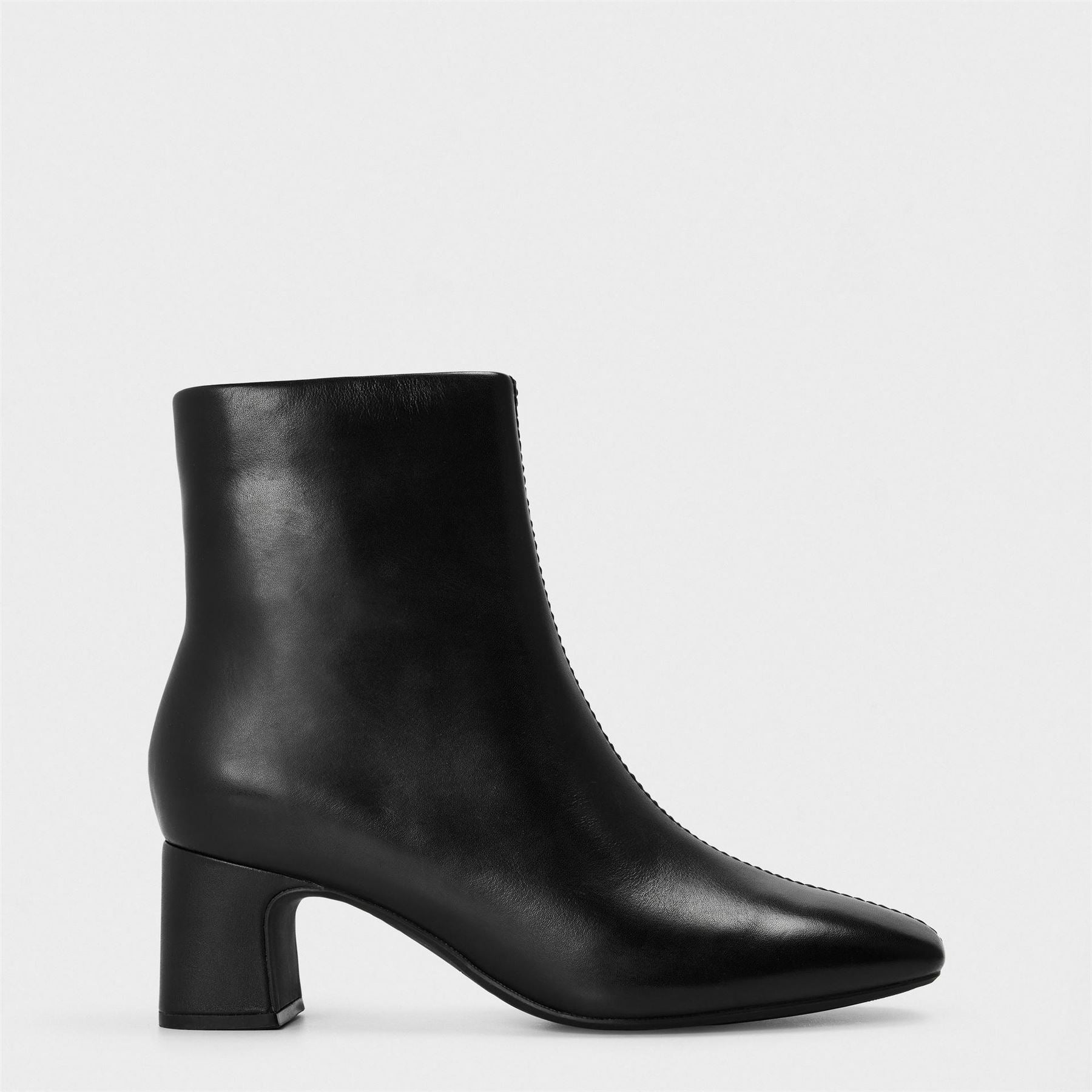 Clarks Fernie Zipped Ankle Heeled Boots