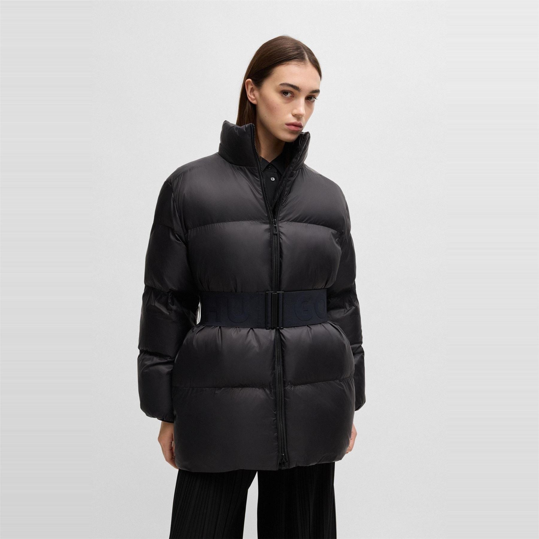 Hugo Falentina Quilted Short Puffer Jacket