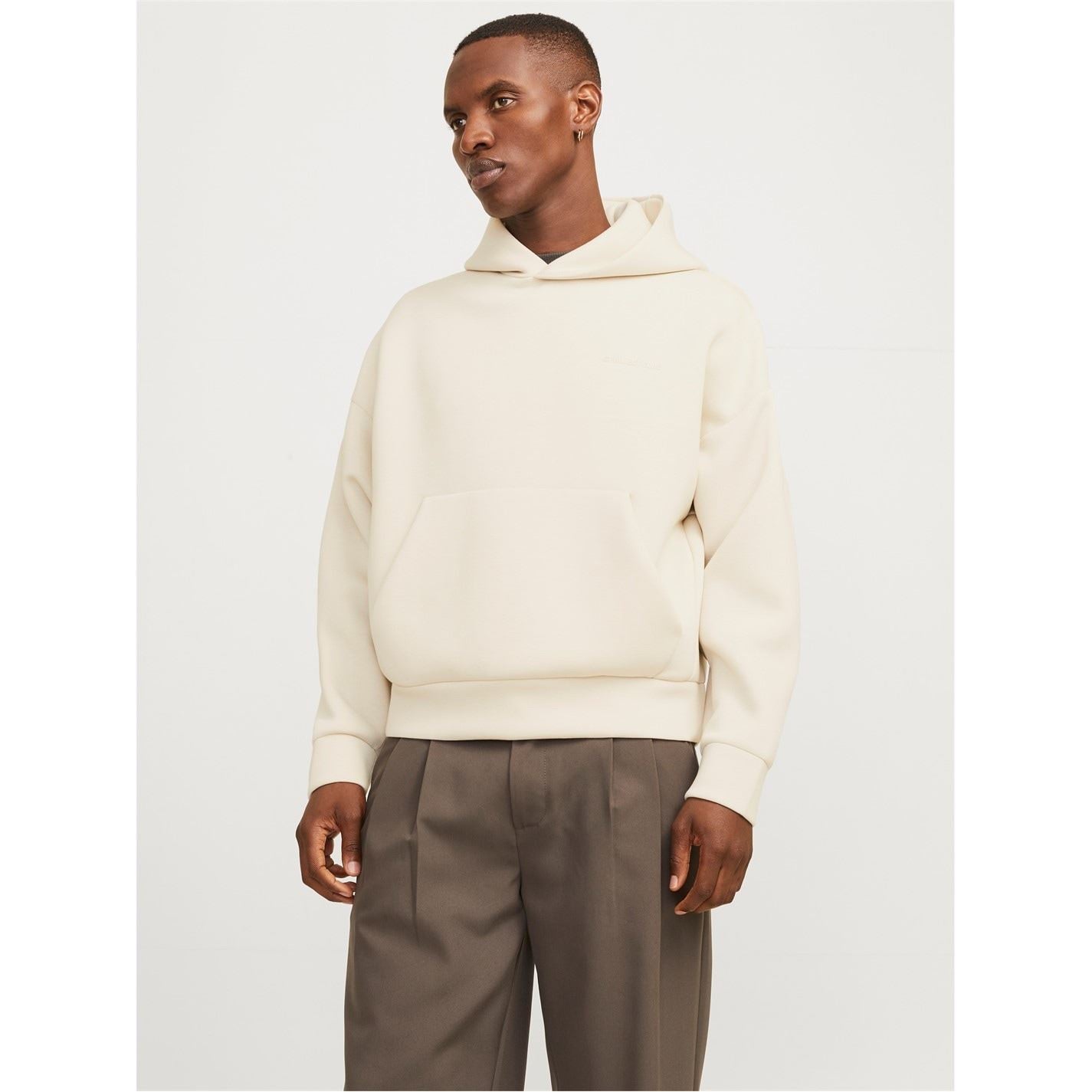 Jack and Jones Kinetic Relaxed Fit Kangaroo Pocket Sweatshirt