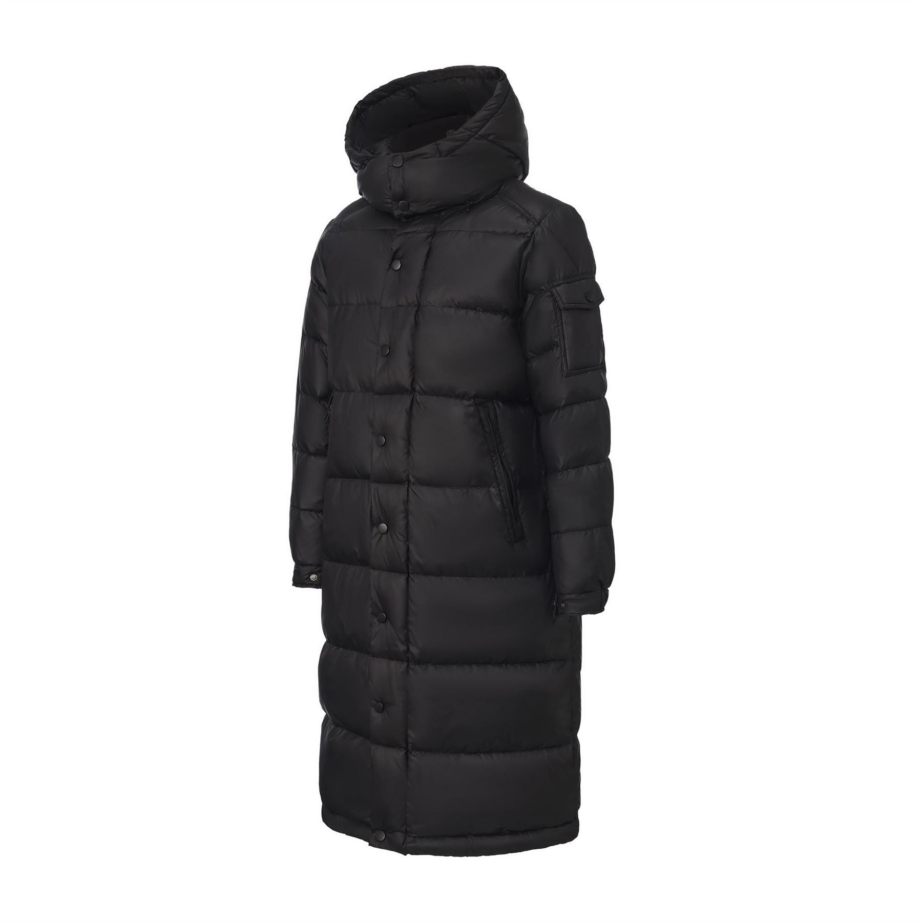 Firetrap Duck Down Knee Length Hooded Down Jacket