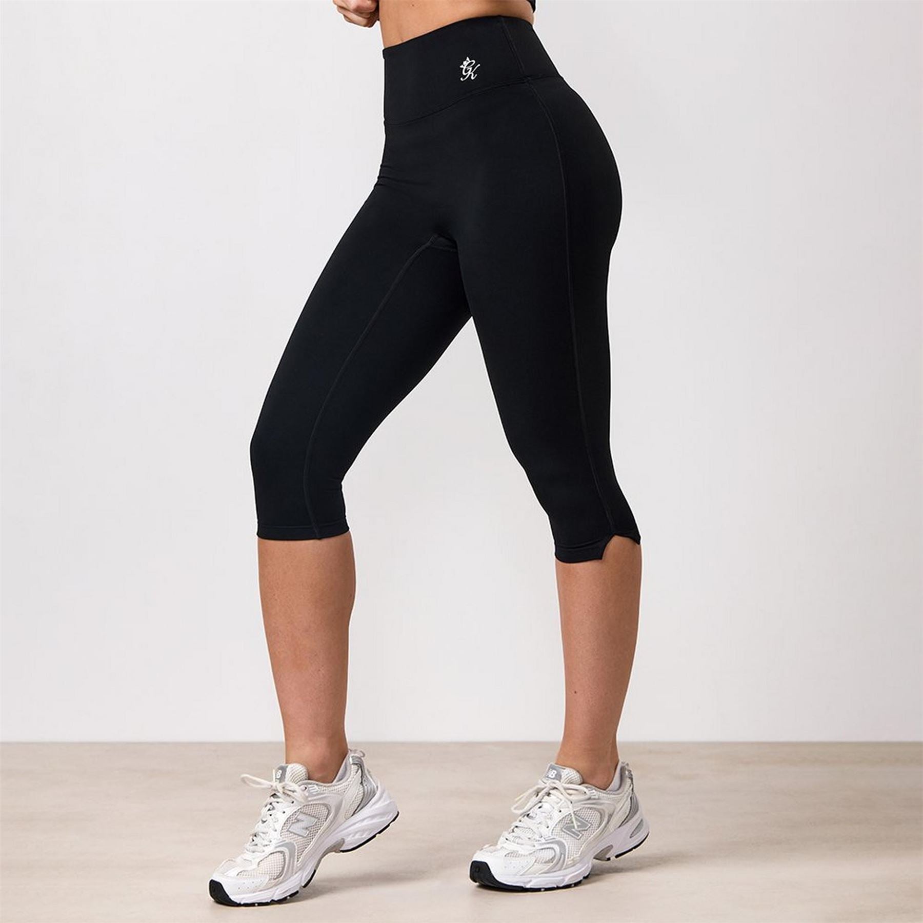 Gym King King 365 Capri Legging   Black