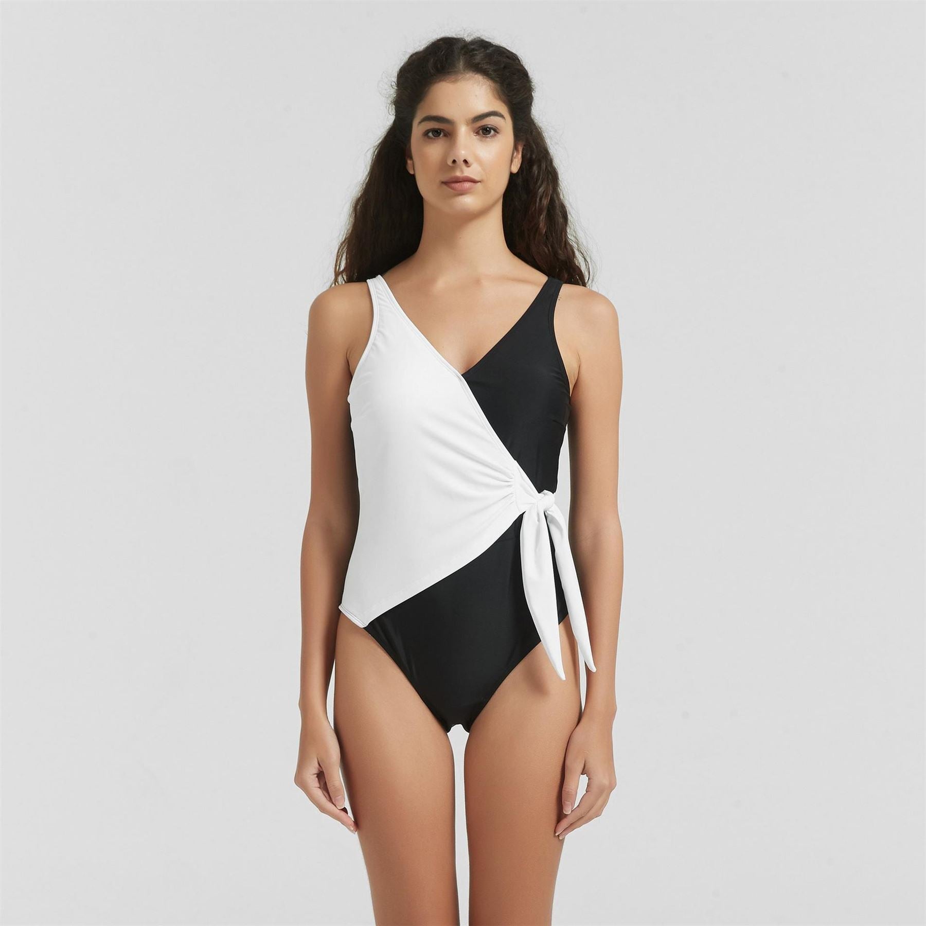 Be You Wrap Front Swimsuit.