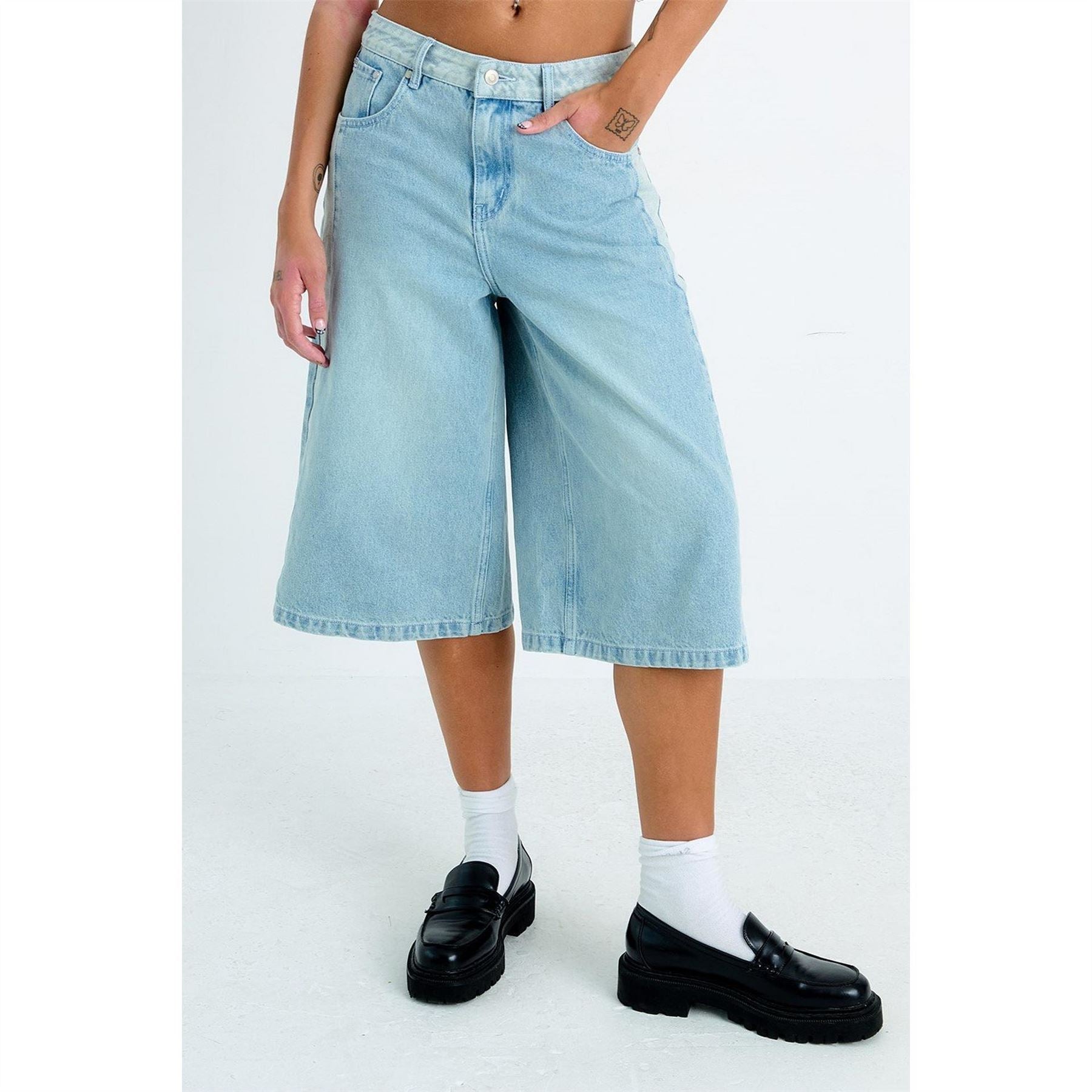 The Ragged Priest Highway Jort Denim Shorts